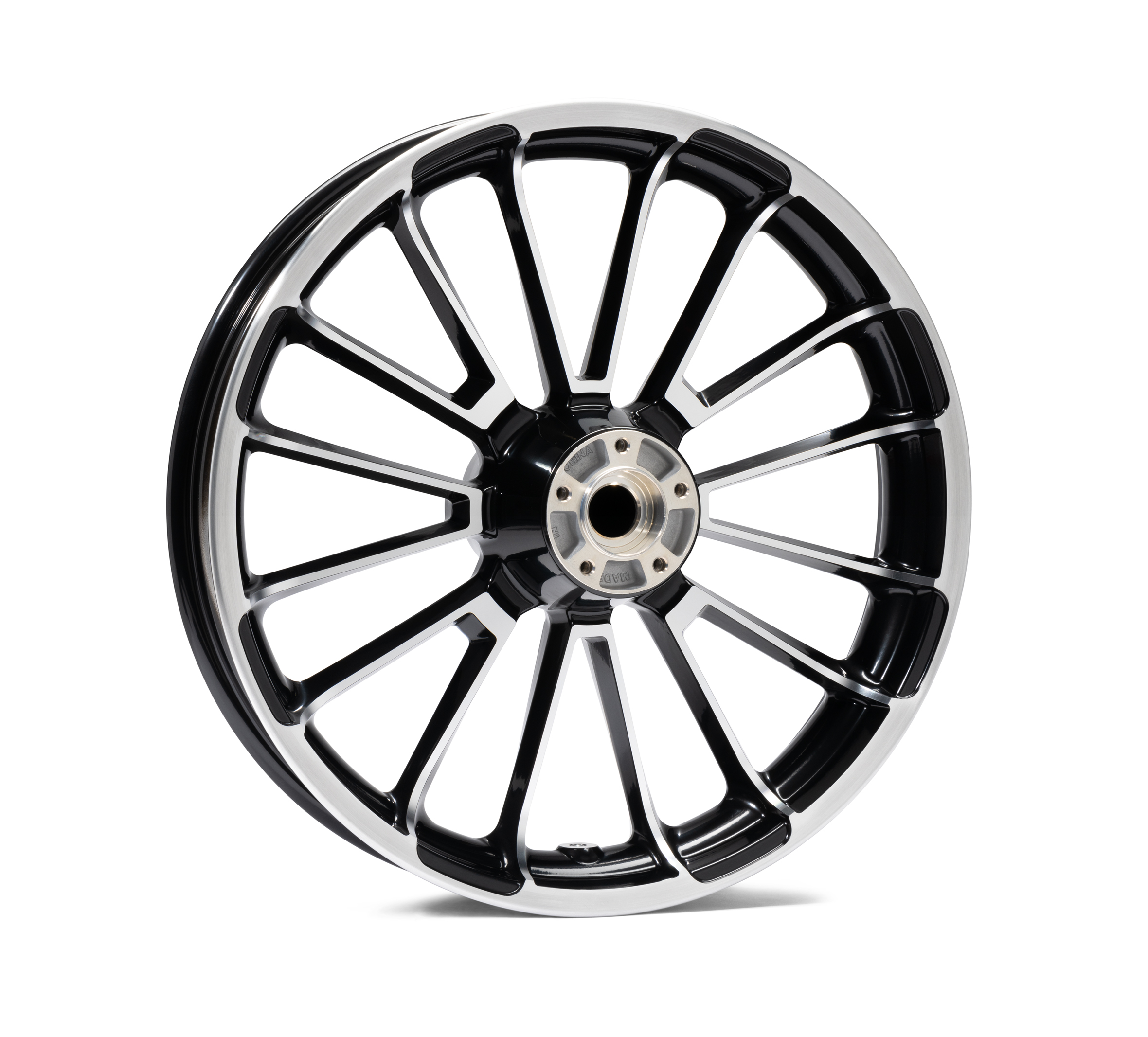 H-D Roulette Contrast Cut 19 in. Front Wheel