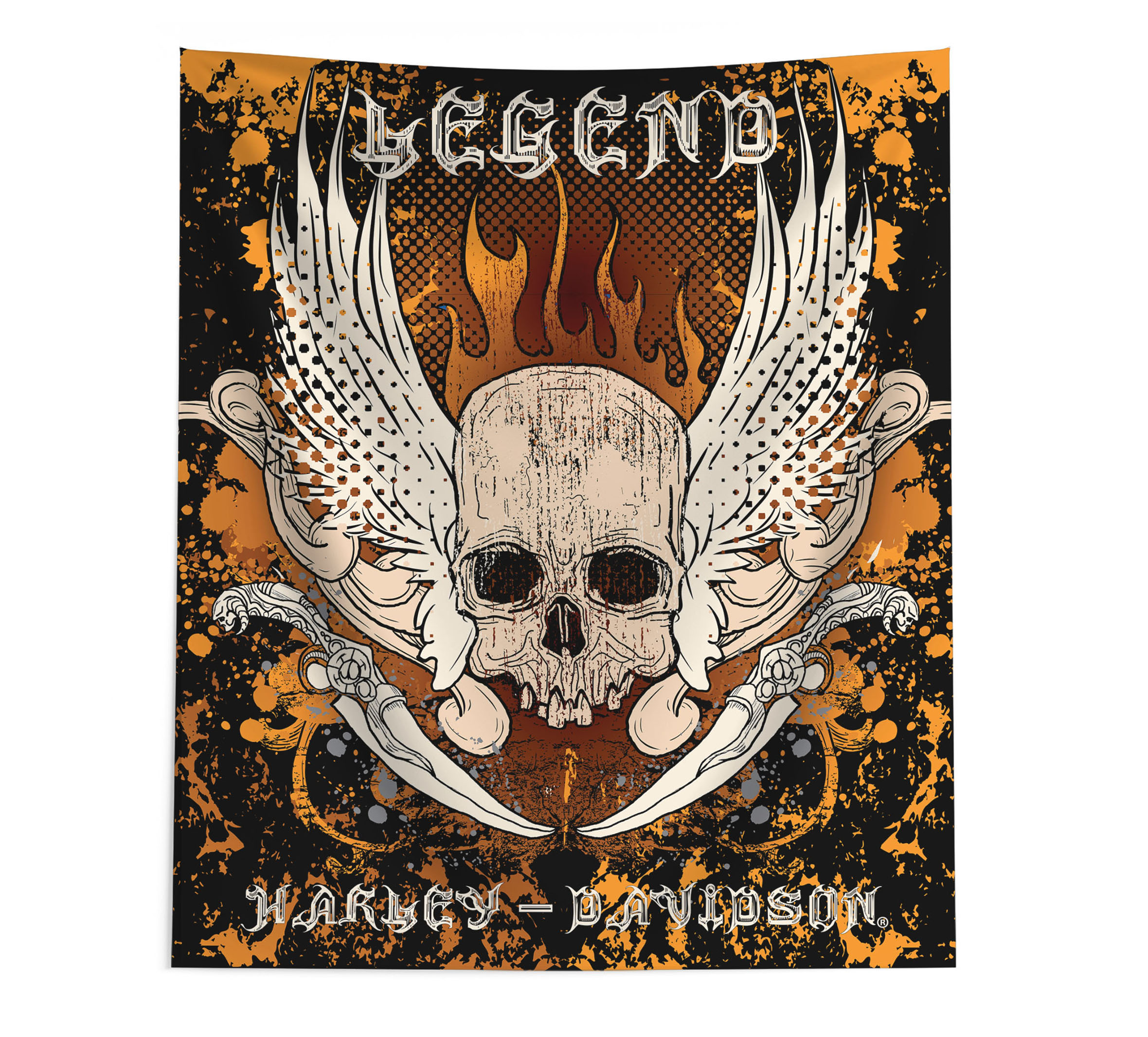 50x60 Skull & Snake Wall Hanging | Harley-Davidson USA