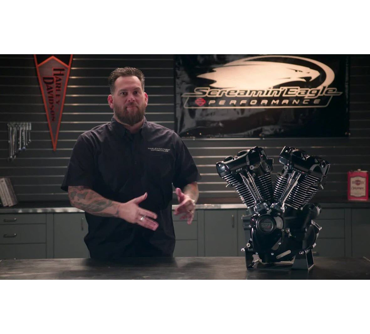 Screamin' Eagle Milwaukee-Eight 131 Performance Crate Engine - Twin-Cooled