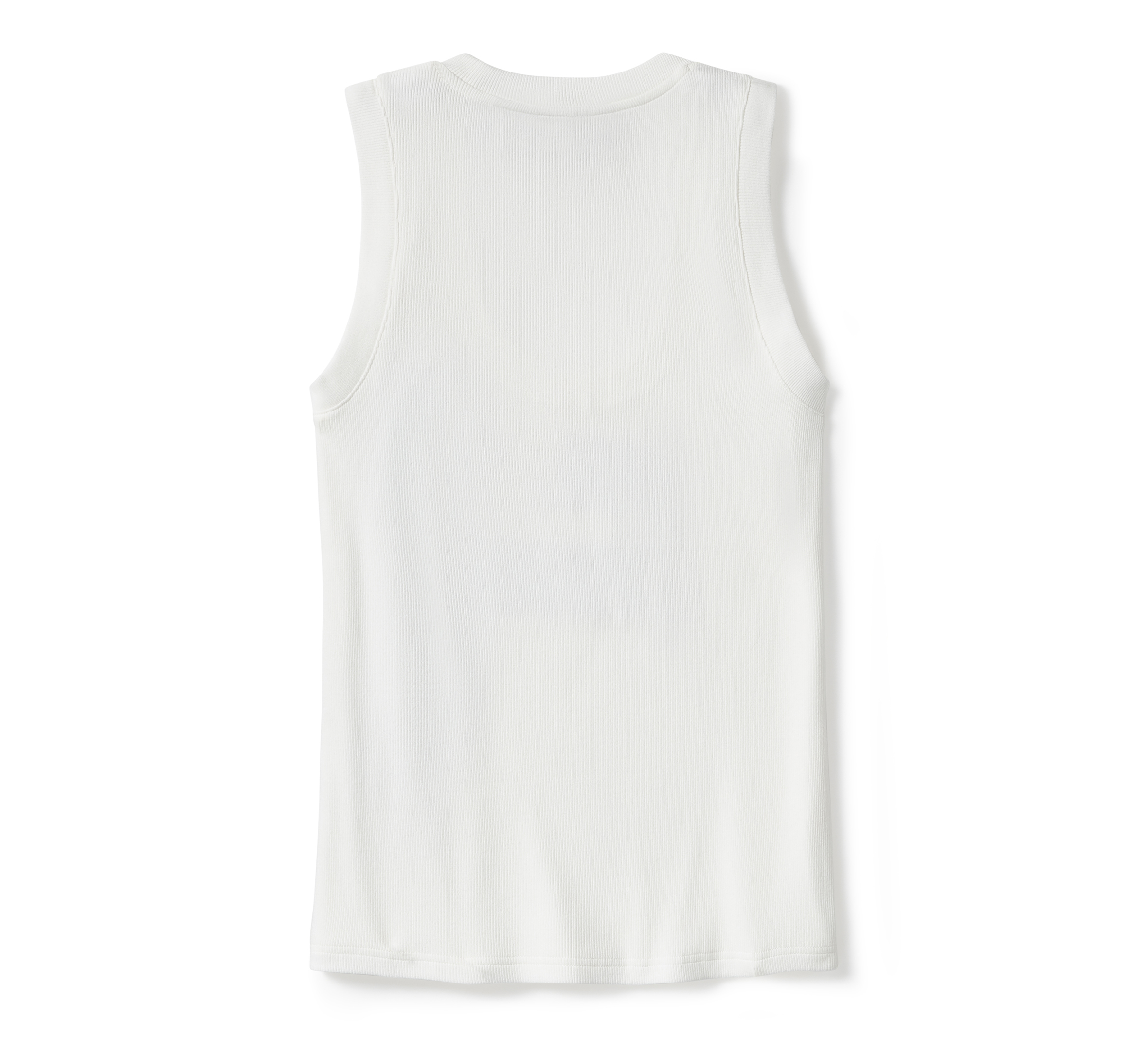Women's Essential Arched Font Ribbed Tank