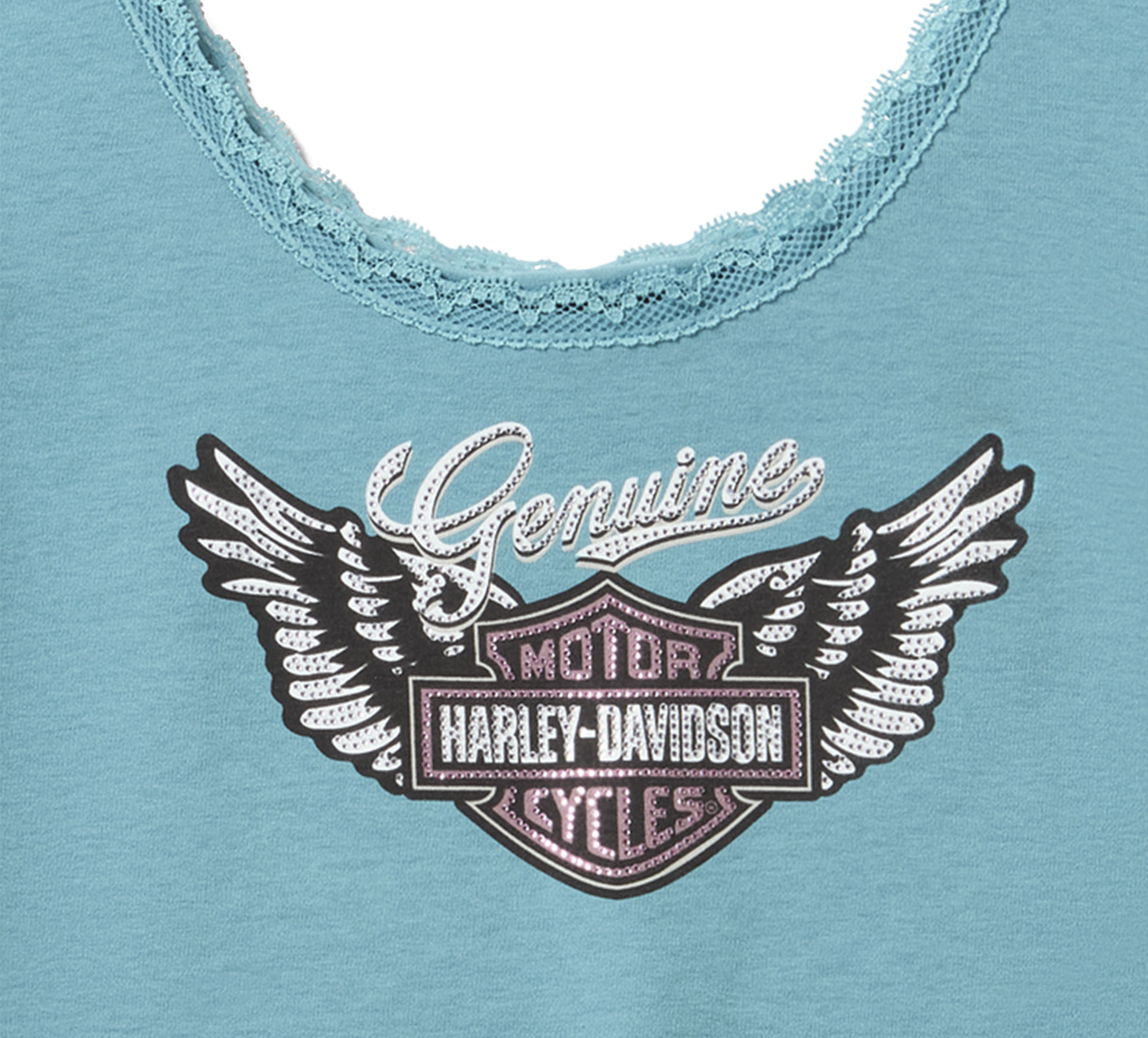 Women's Winged Bling Lace Tank | Harley-Davidson USA