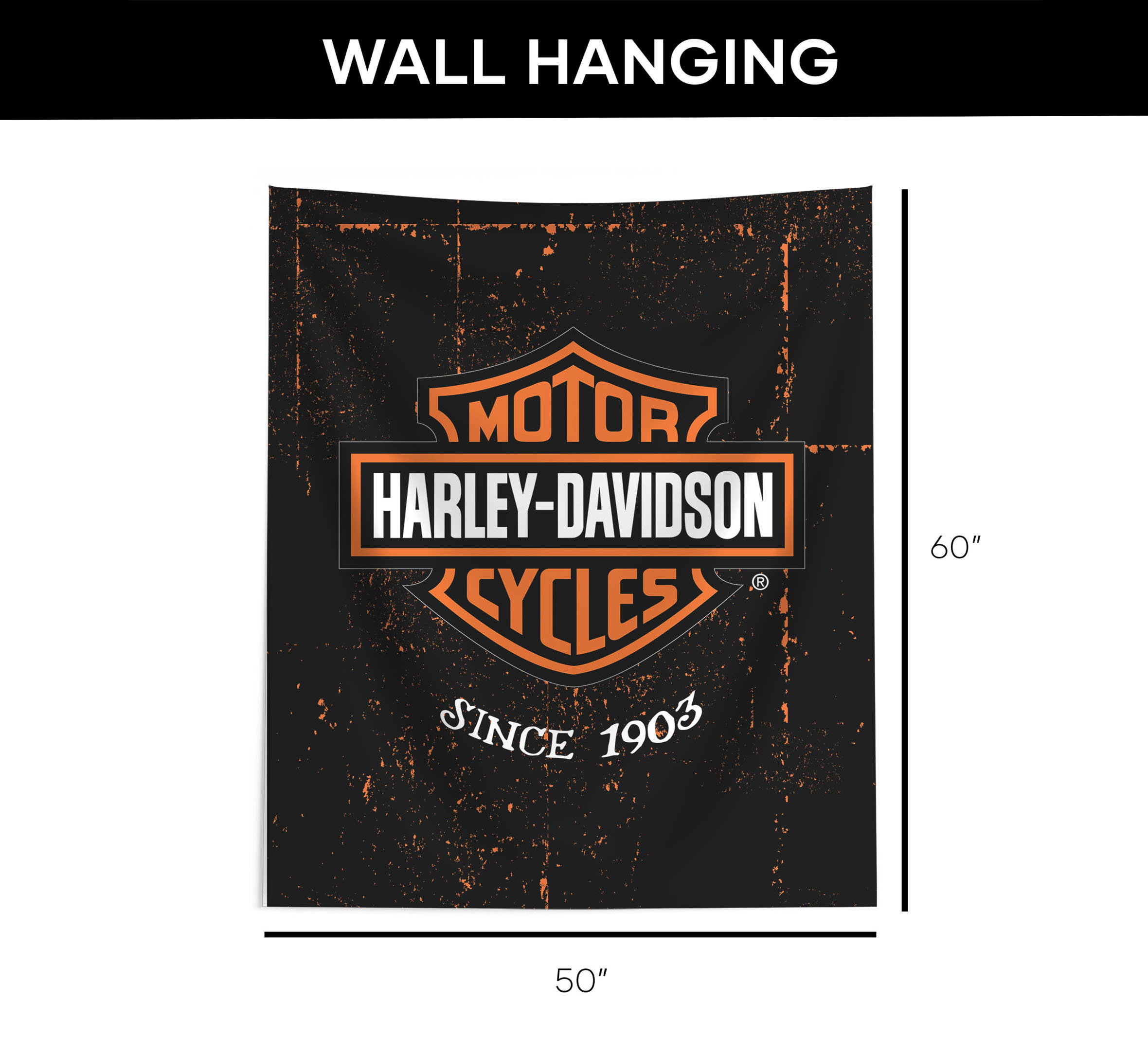 50x60 Bar & Shield Industrial Wall Hanging