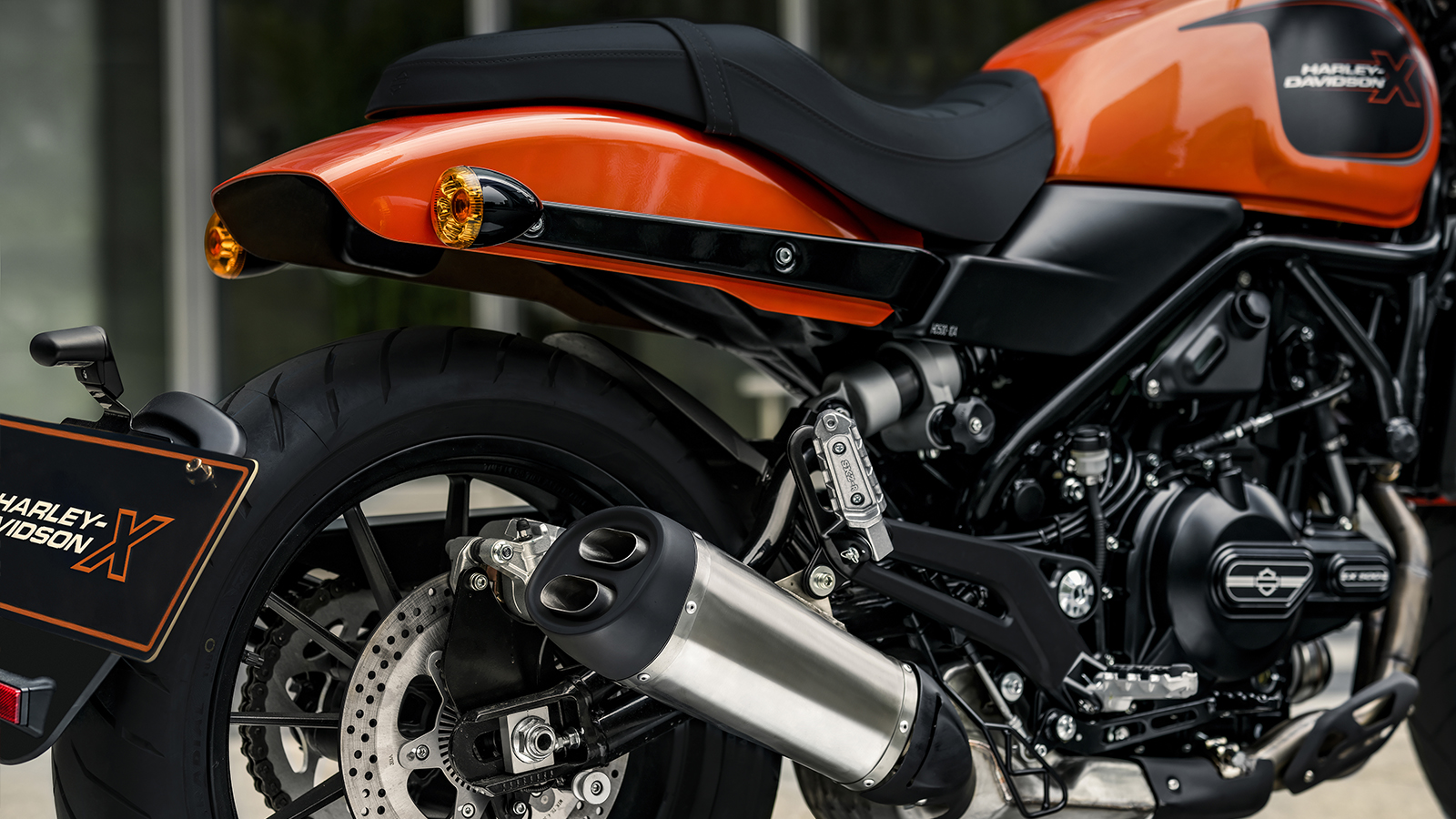 H-D X 500のモーターサイクルのビューティーショット
