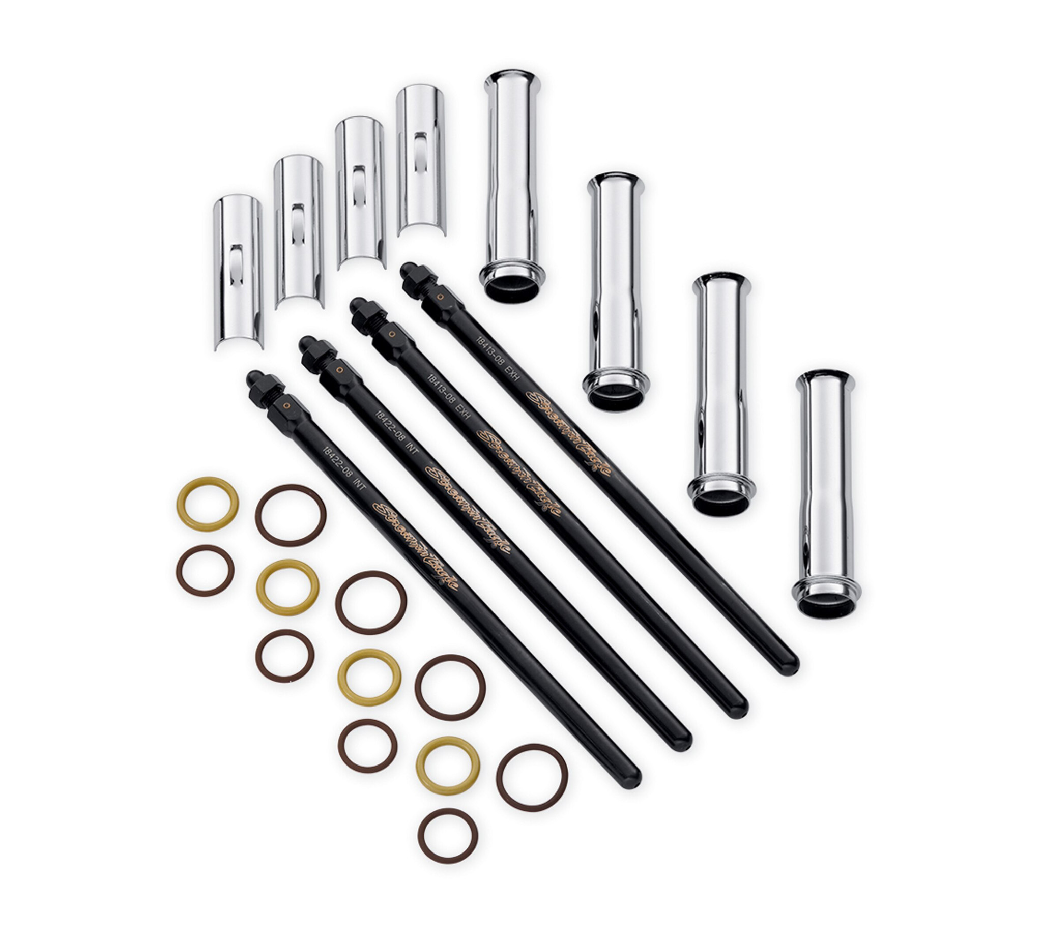 Screamin' Eagle Premium Tapered Quick-Install Adjustable Pushrods