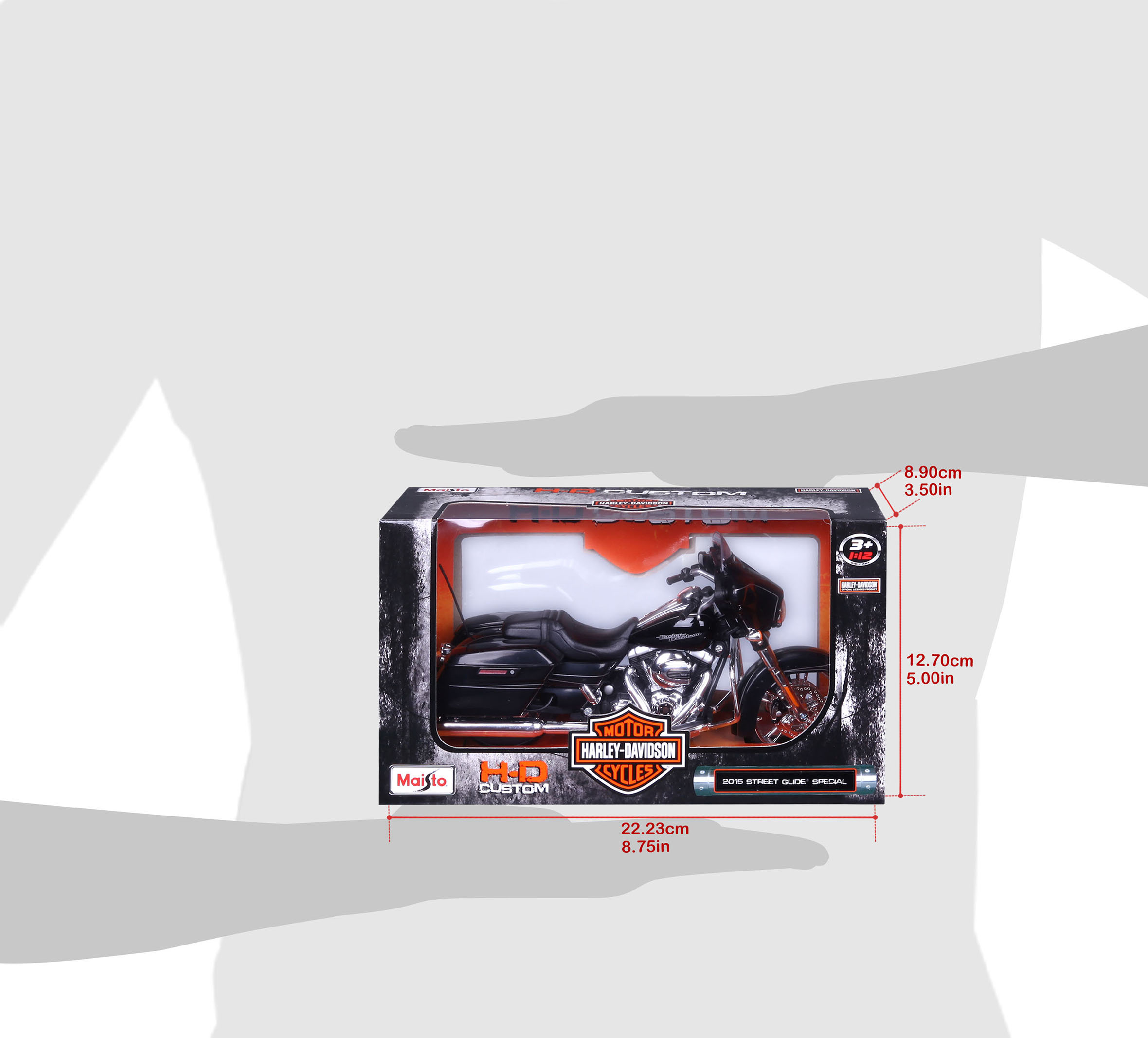 H-D 1:12 Scale Diecast 2015 Street Glide