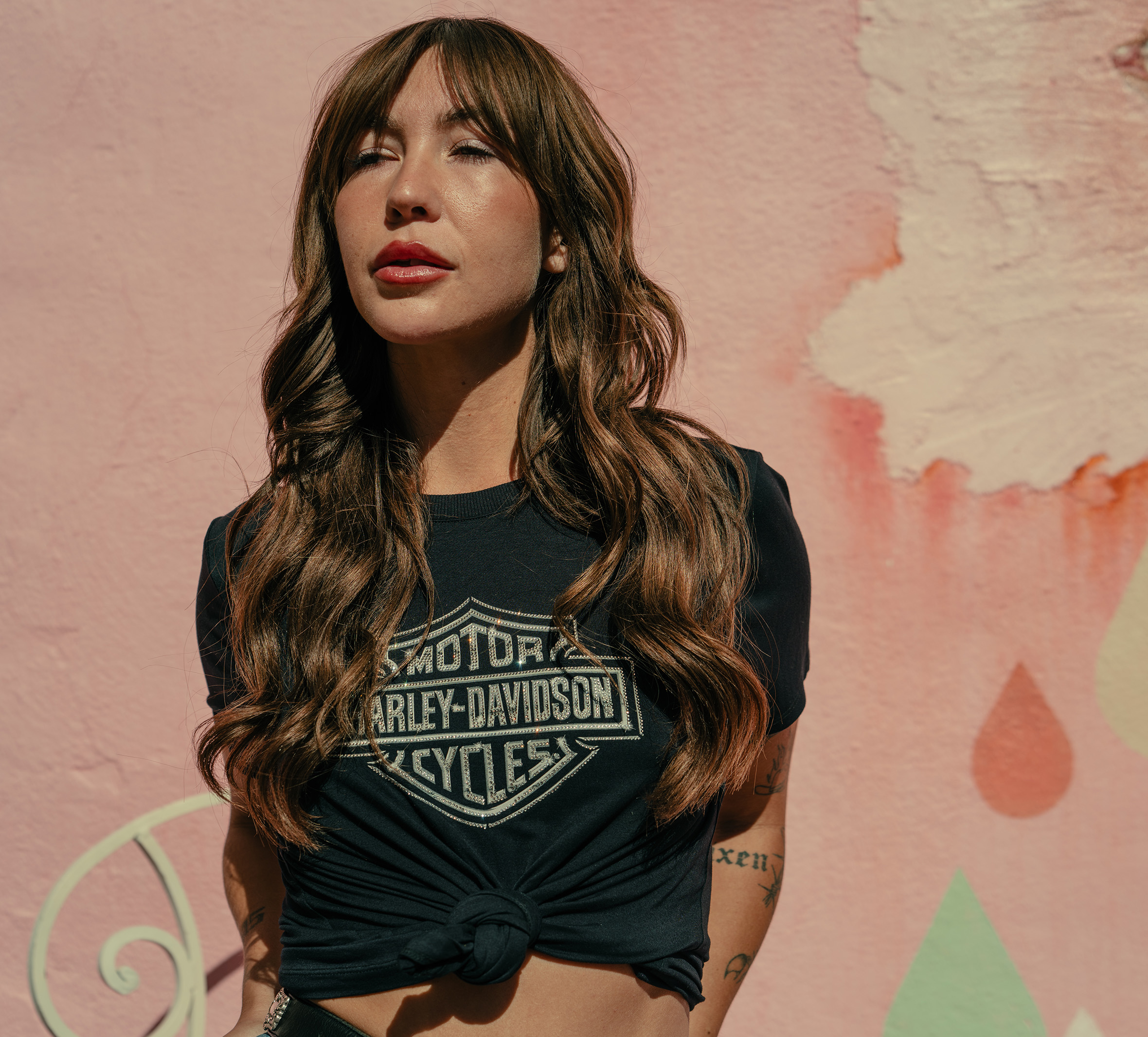 Women's Essential Bling Crew Neck Tee