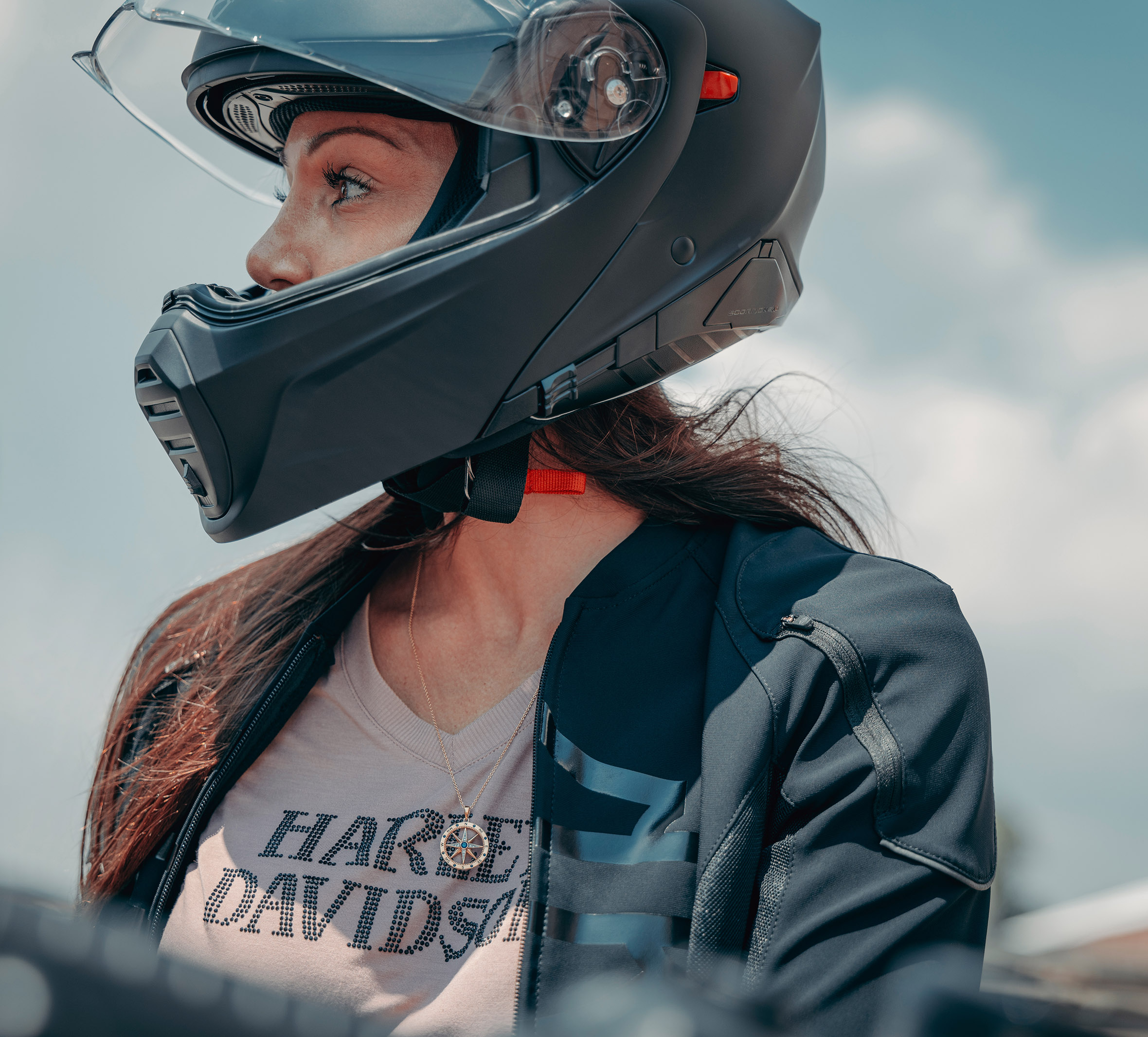 Women's H-D Defiance Armored Riding Jacket