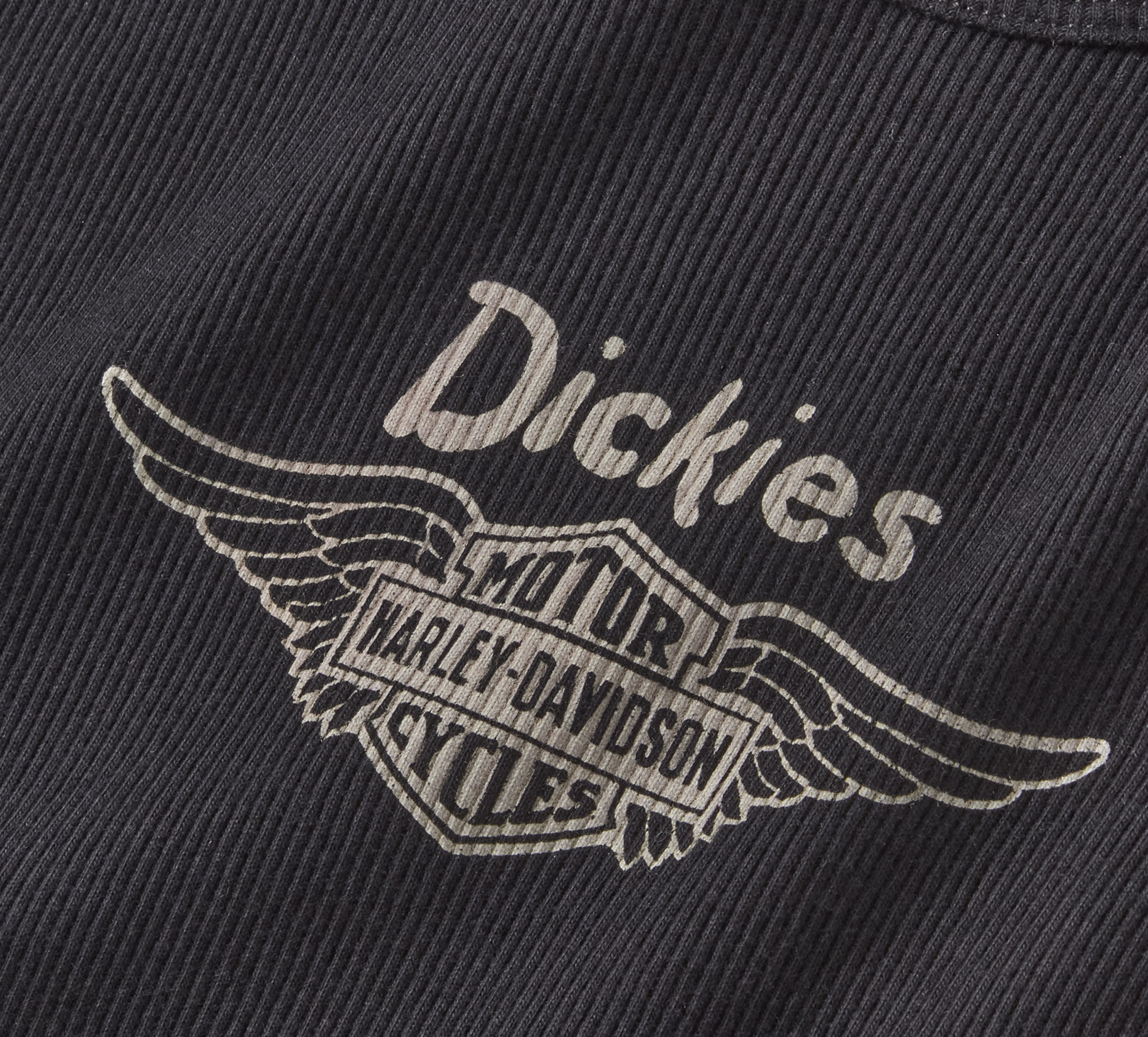 Women's Dickies x H-D Winged Bar & Shield Ribbed Tank