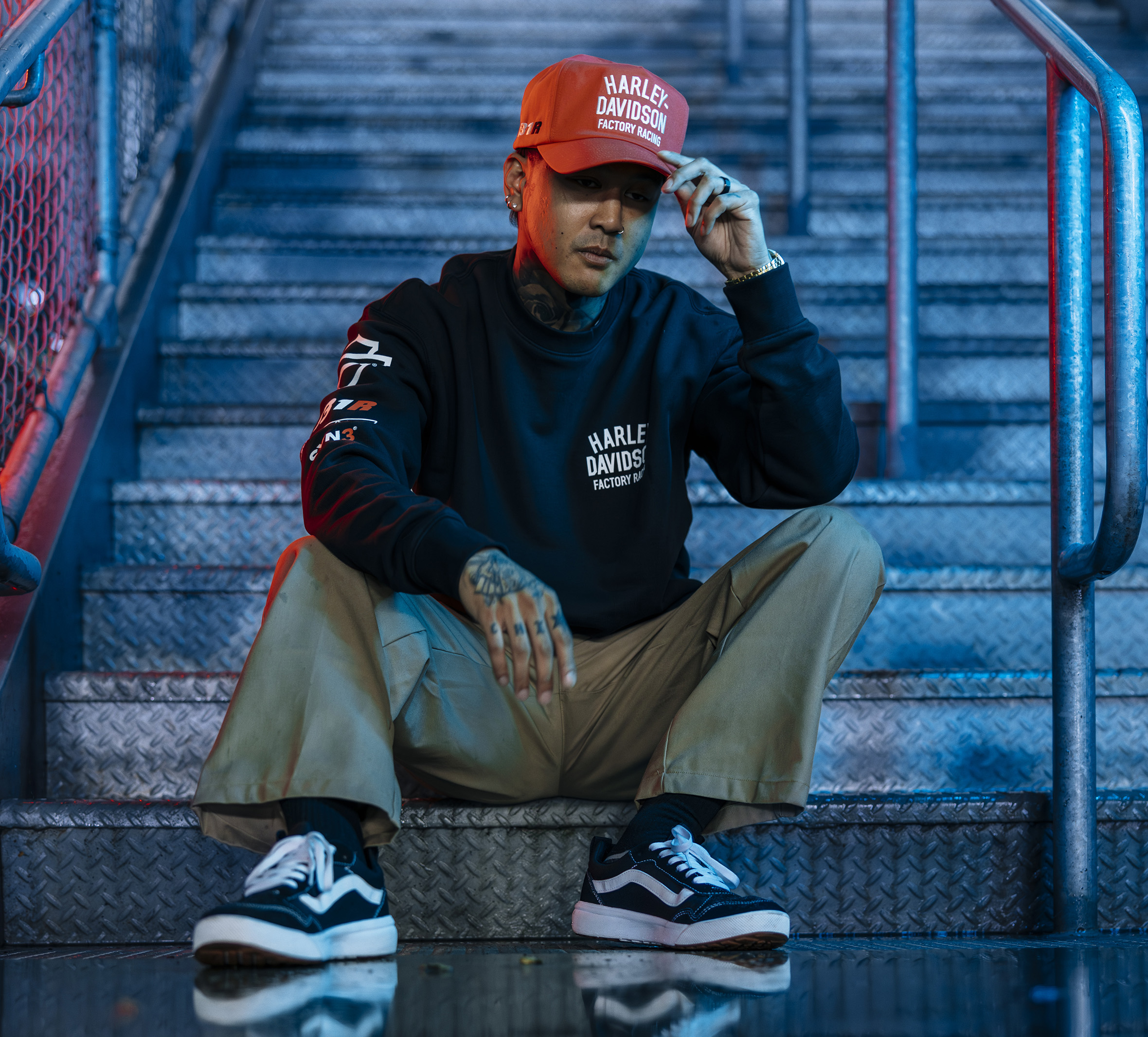 Factory Racing Fast Johnnie Crewneck Sweatshirt