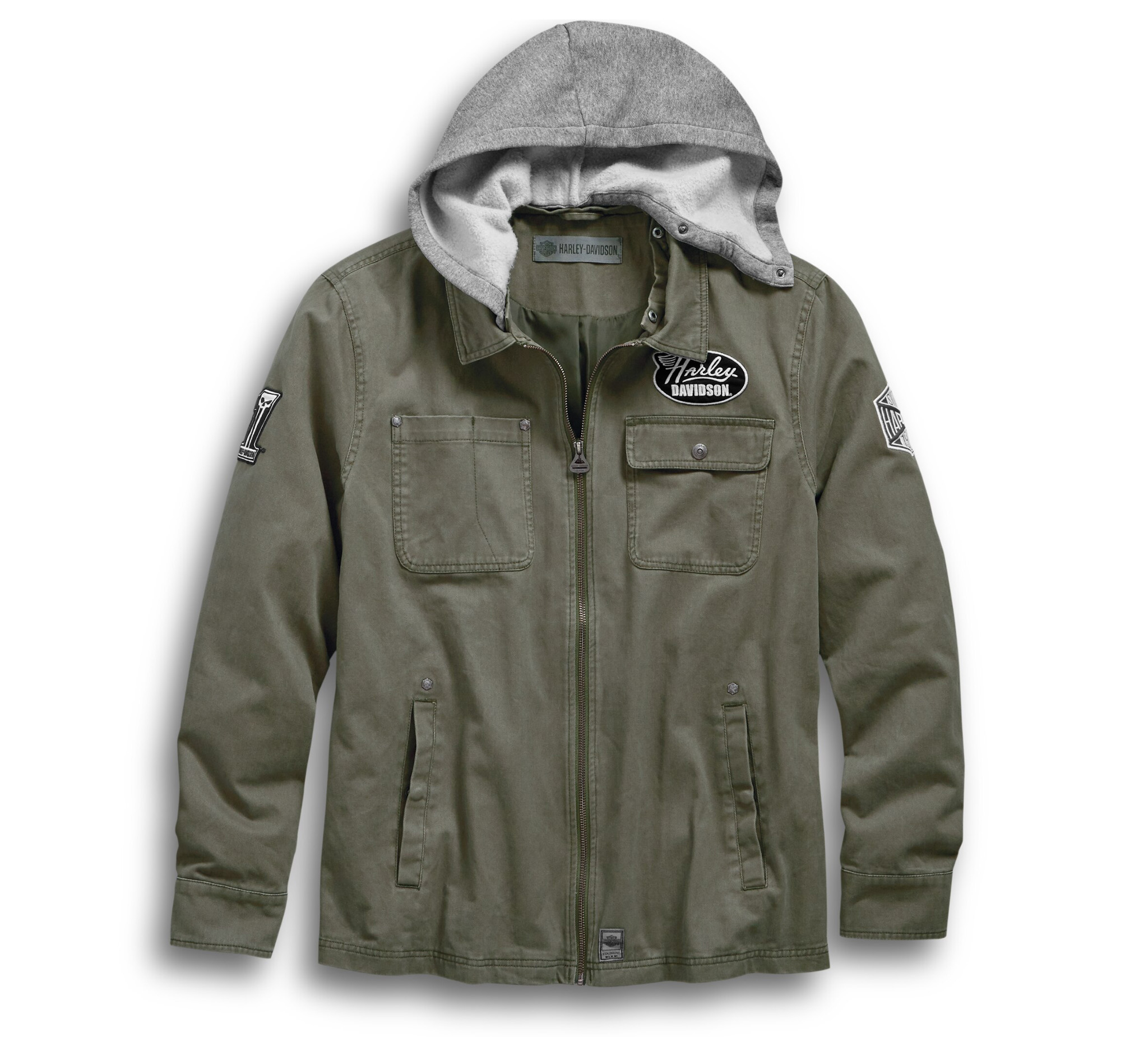 Men's Hooded Cotton Jacket