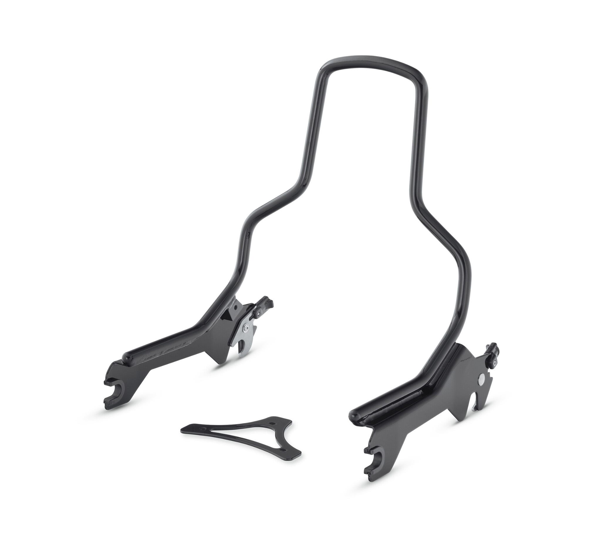 HoldFast Sissy Bar Upright - Standard Height - Gloss Black