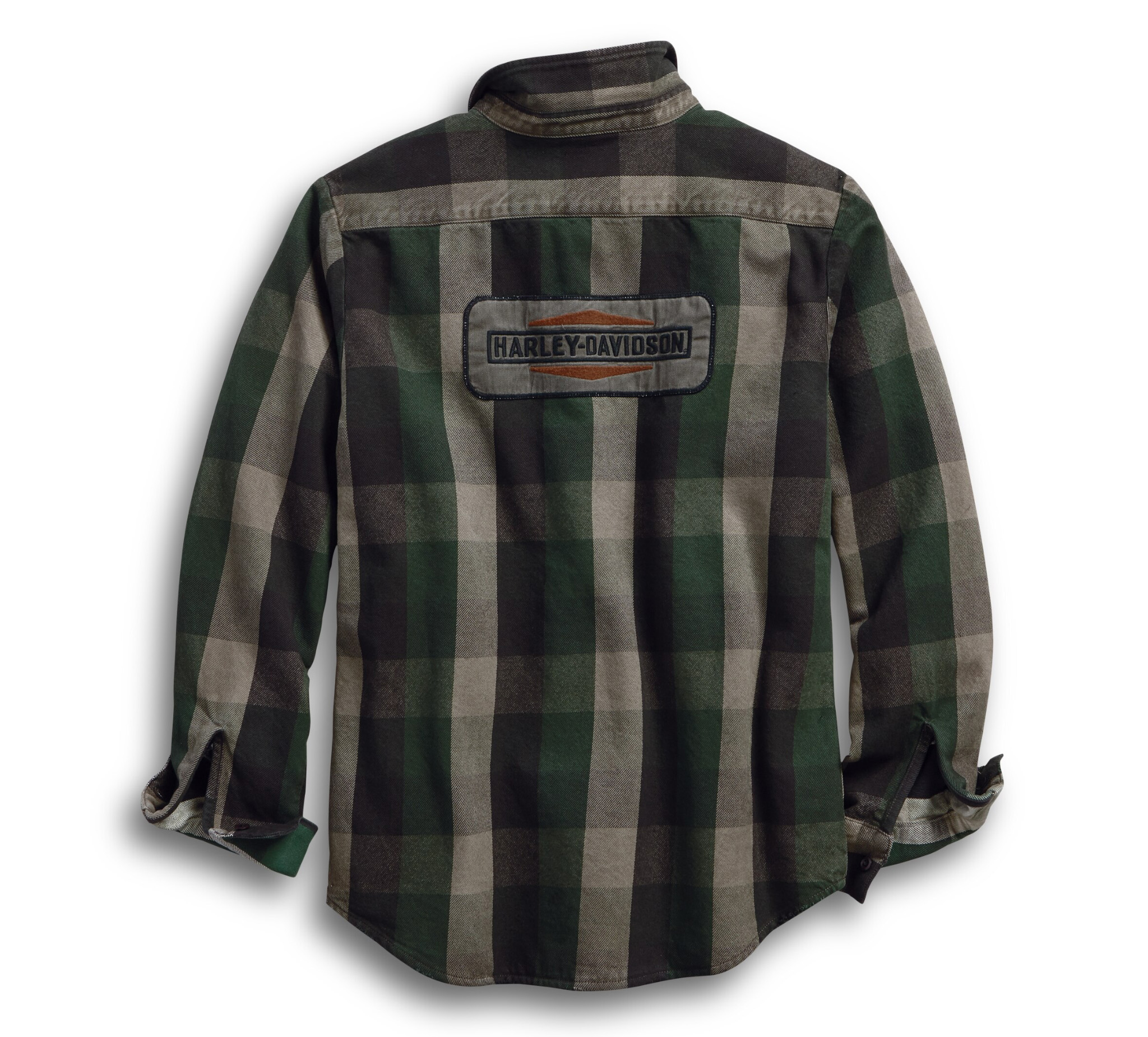 Men's Appliqué Plaid Shirt