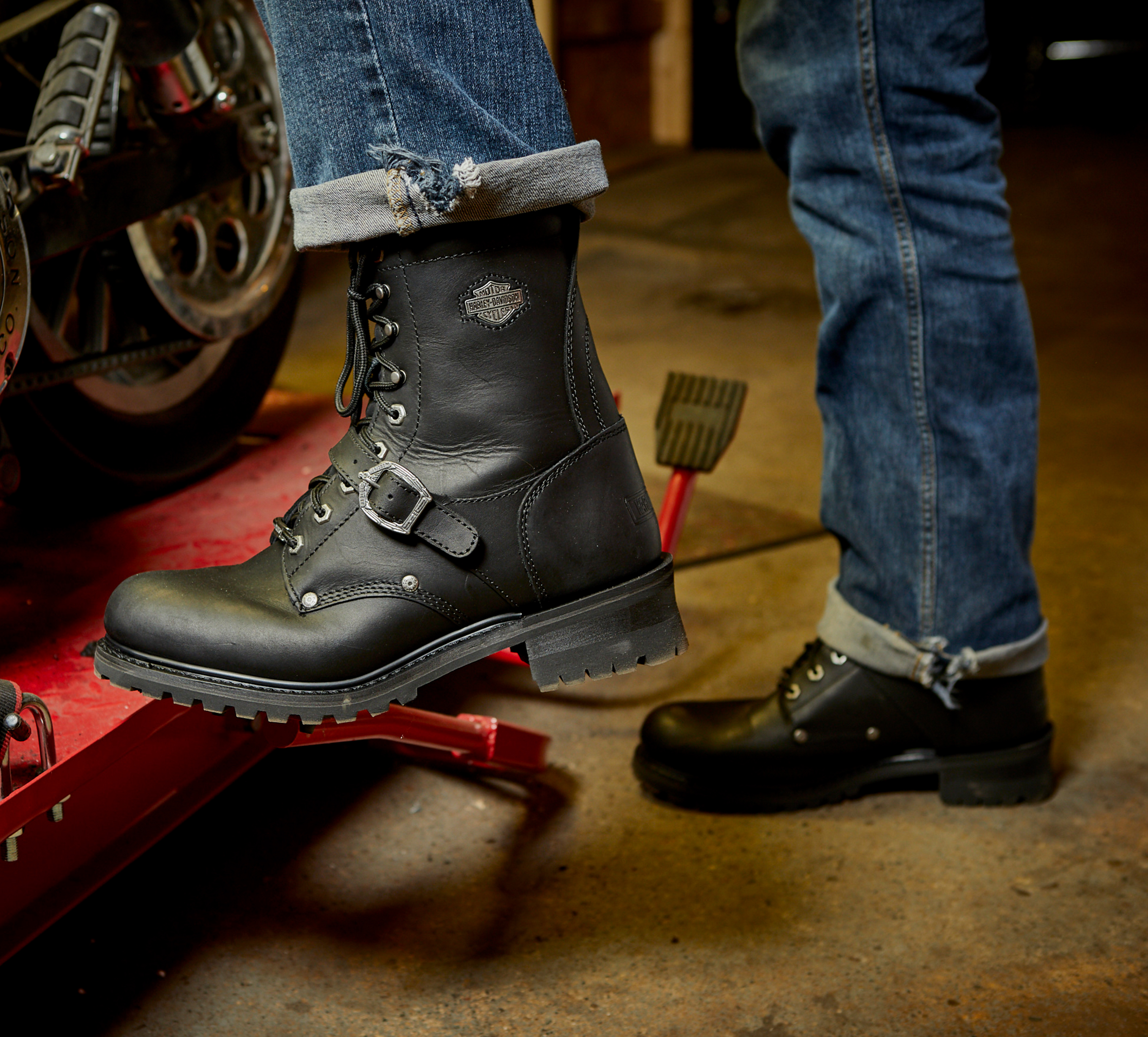 Men's Faded Glory Leather Riding Boots