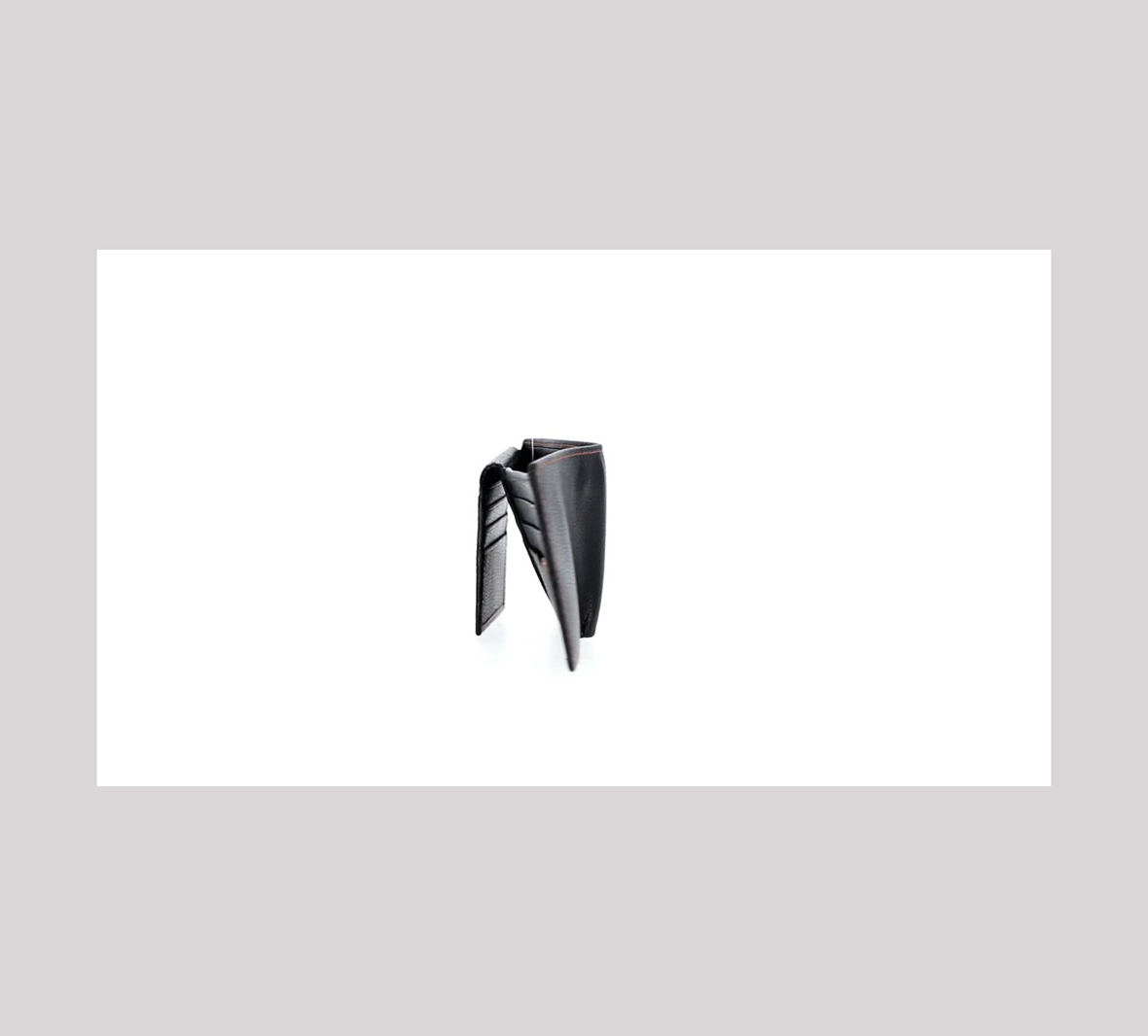 Portefeuille en cuir classique Skull pour hommes