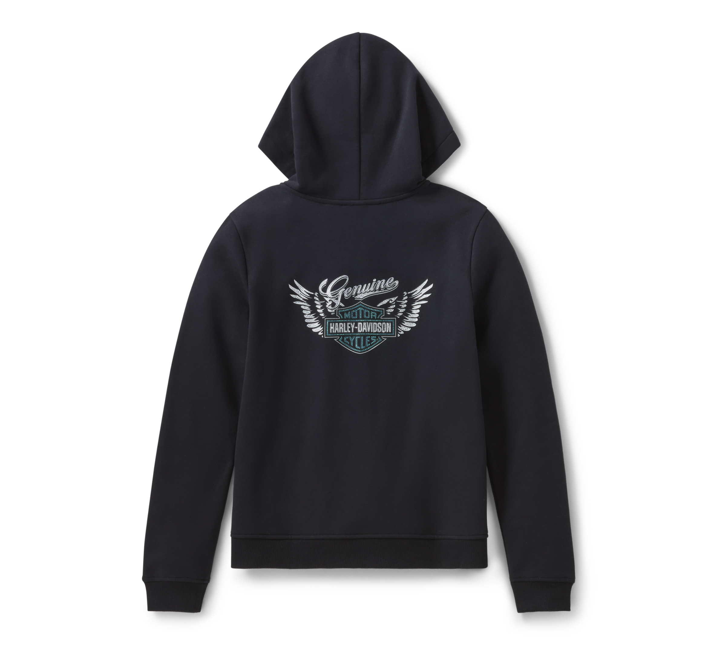 Women's Winged Bling Full Zip Hoodie | Harley-Davidson USA