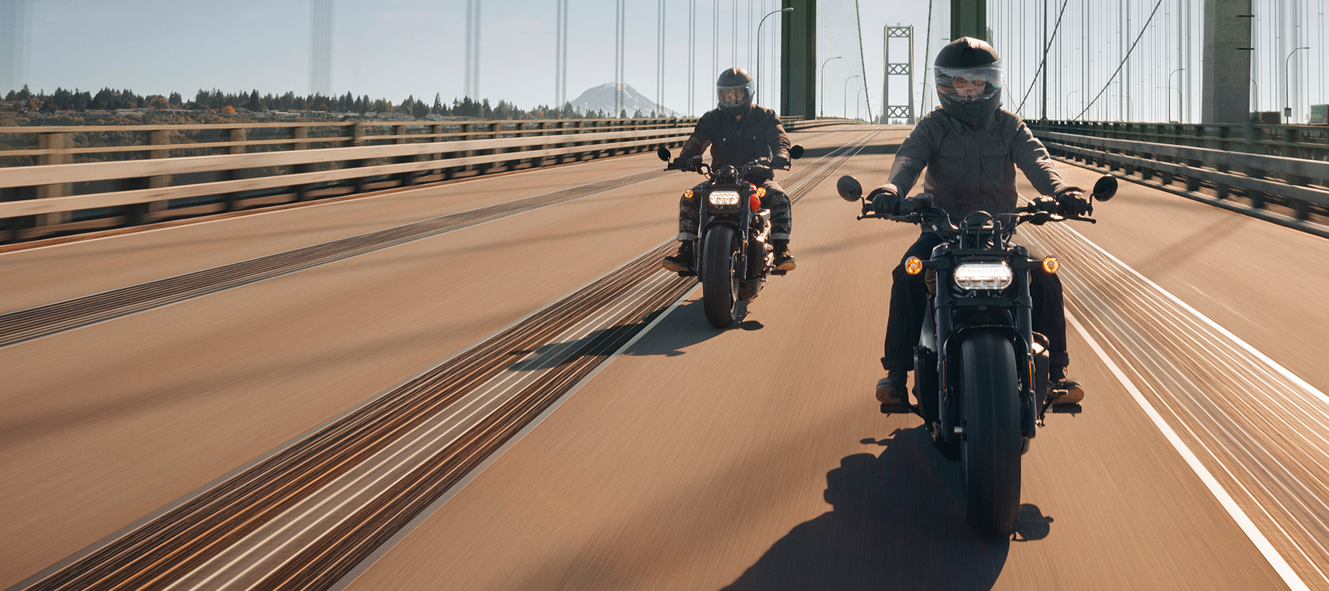 Primer plano de conducción de Sportster S 2026