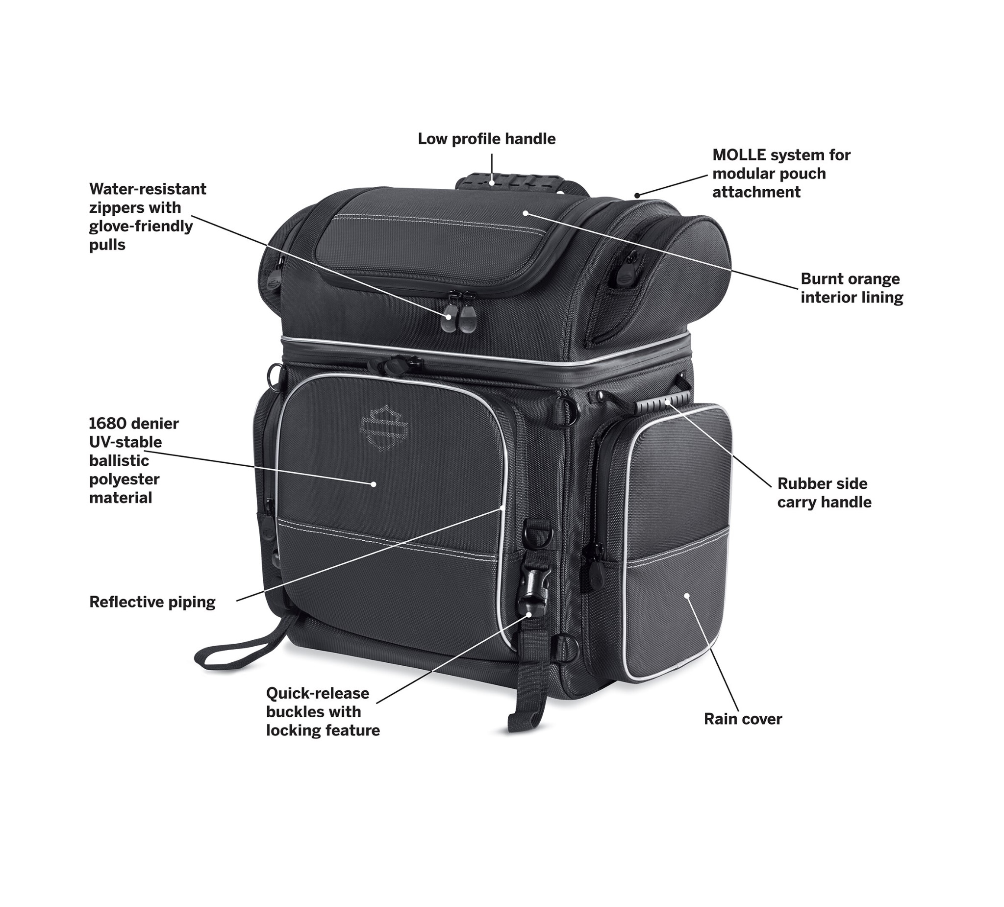 Onyx Premium Luggage Touring Bag