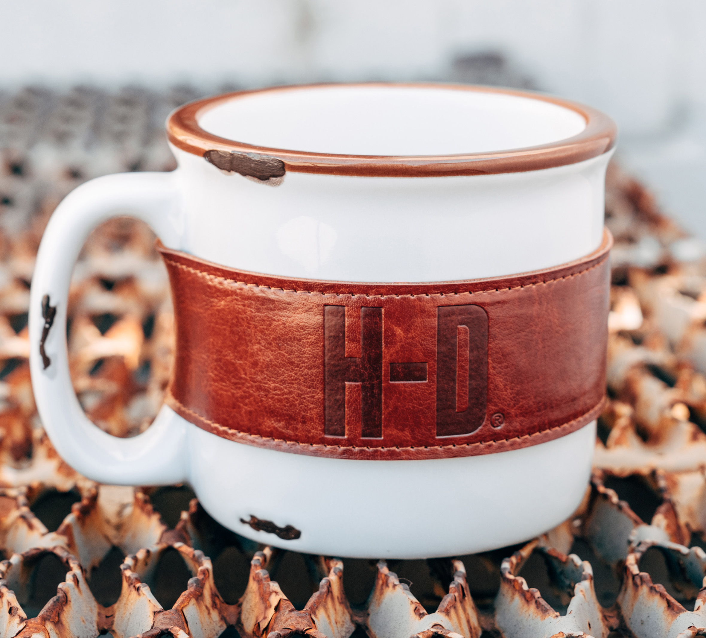 Bar & Shield Wrapped Campfire Coffee Mug