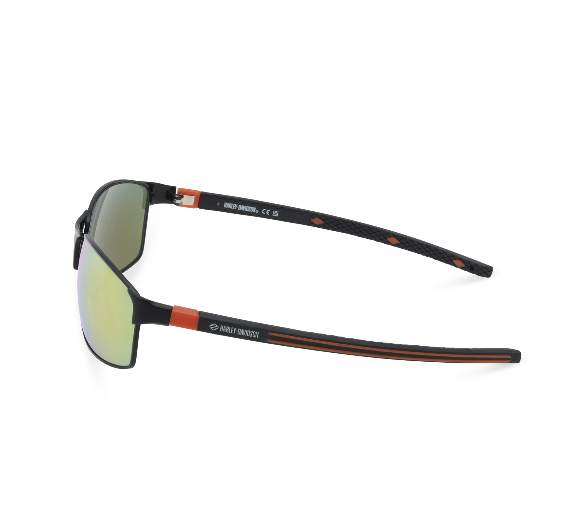Rectangular Metal Wrap  Lifestyle Sunglasses