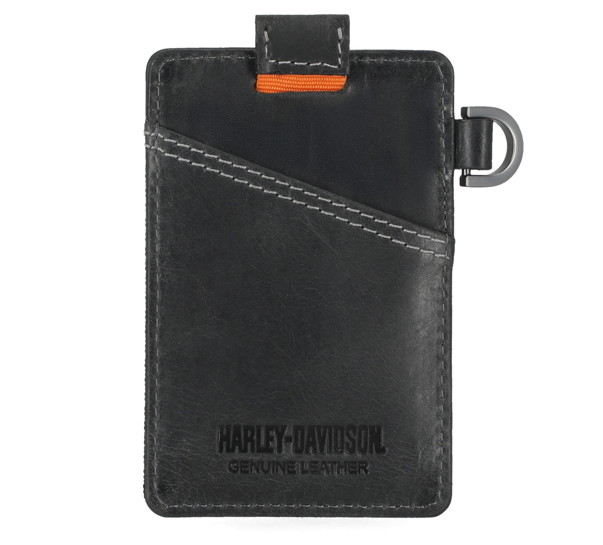 Skull Stitch Card Case Wallet