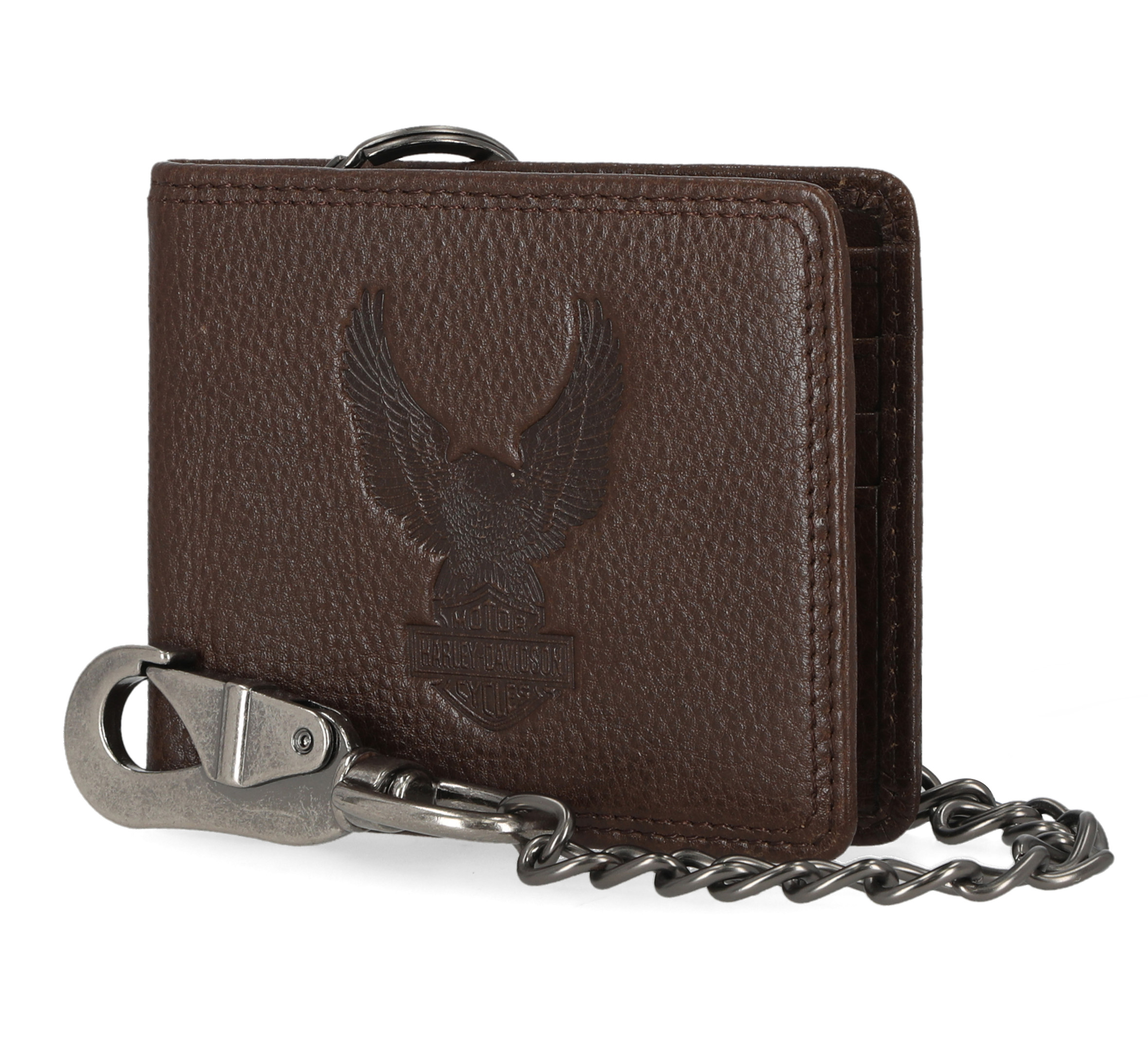 Mens Eagle Billfold Wallet With Chain | Harley-Davidson USA