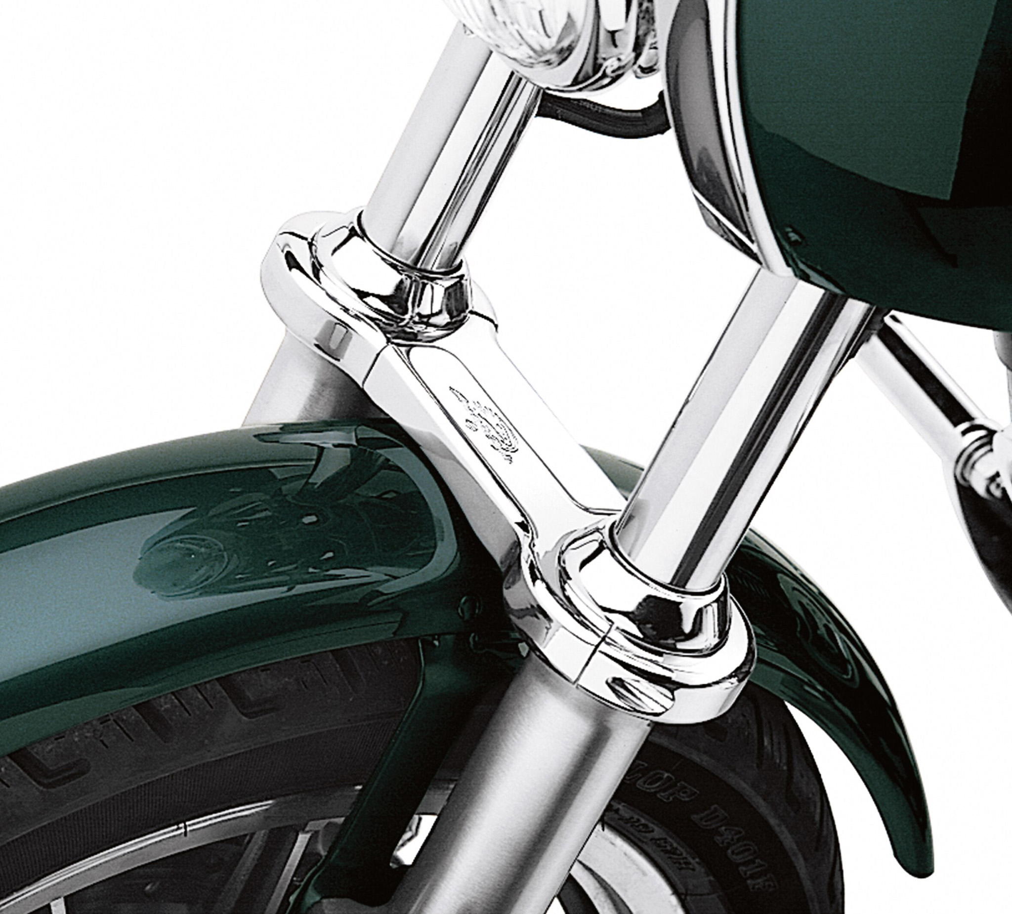 Screamin' Eagle Chrome Fork Brace