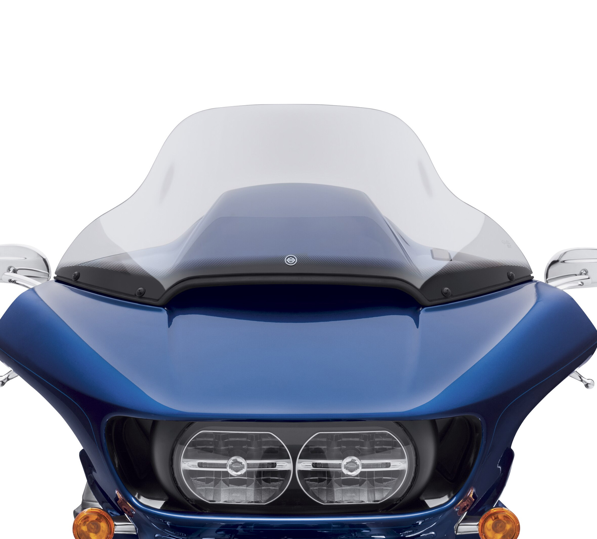 Road Glide 12 in. Wind Splitter Windshield - Light Smoke