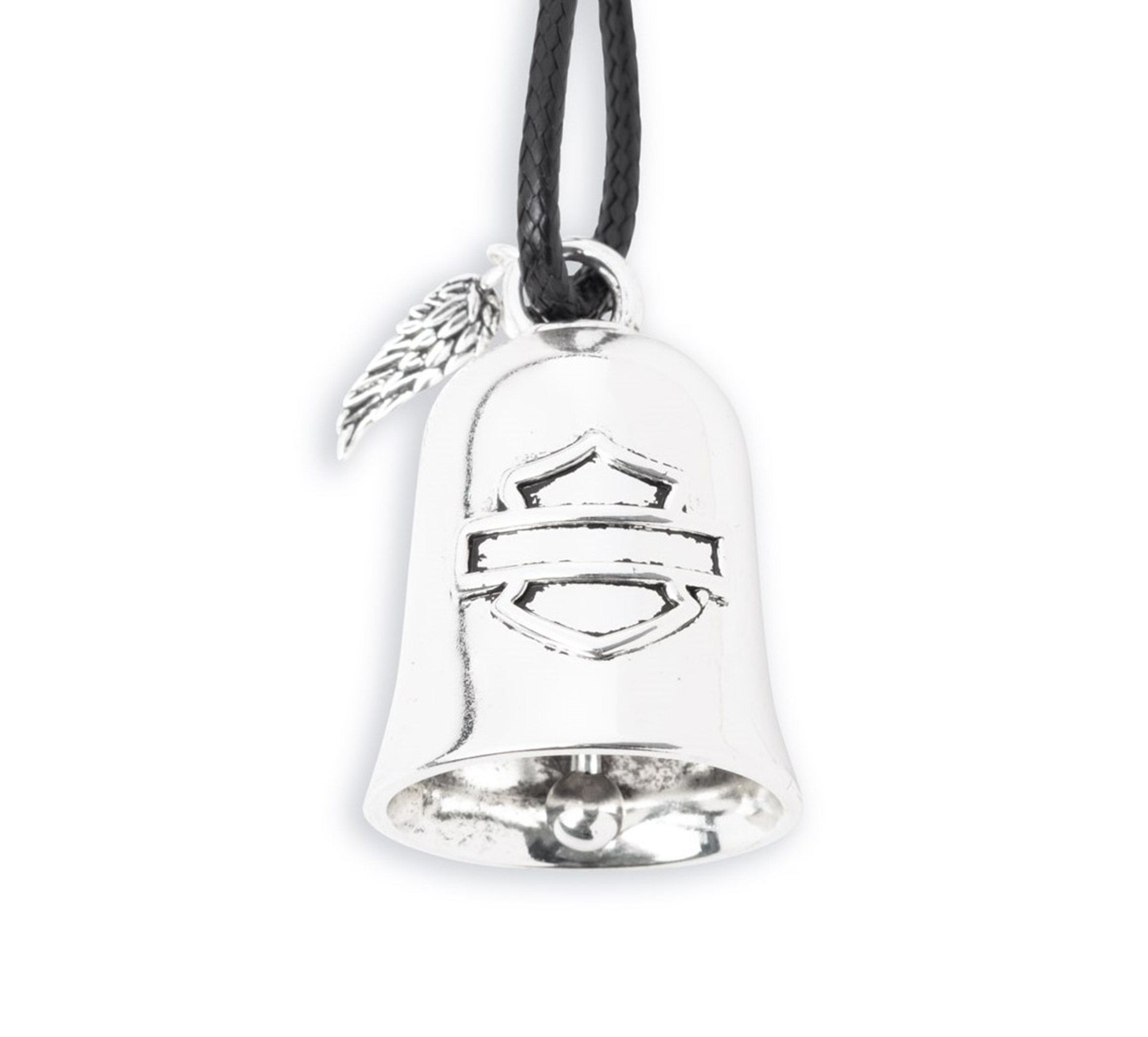 Clochette de moto ailée avec breloque de l’année