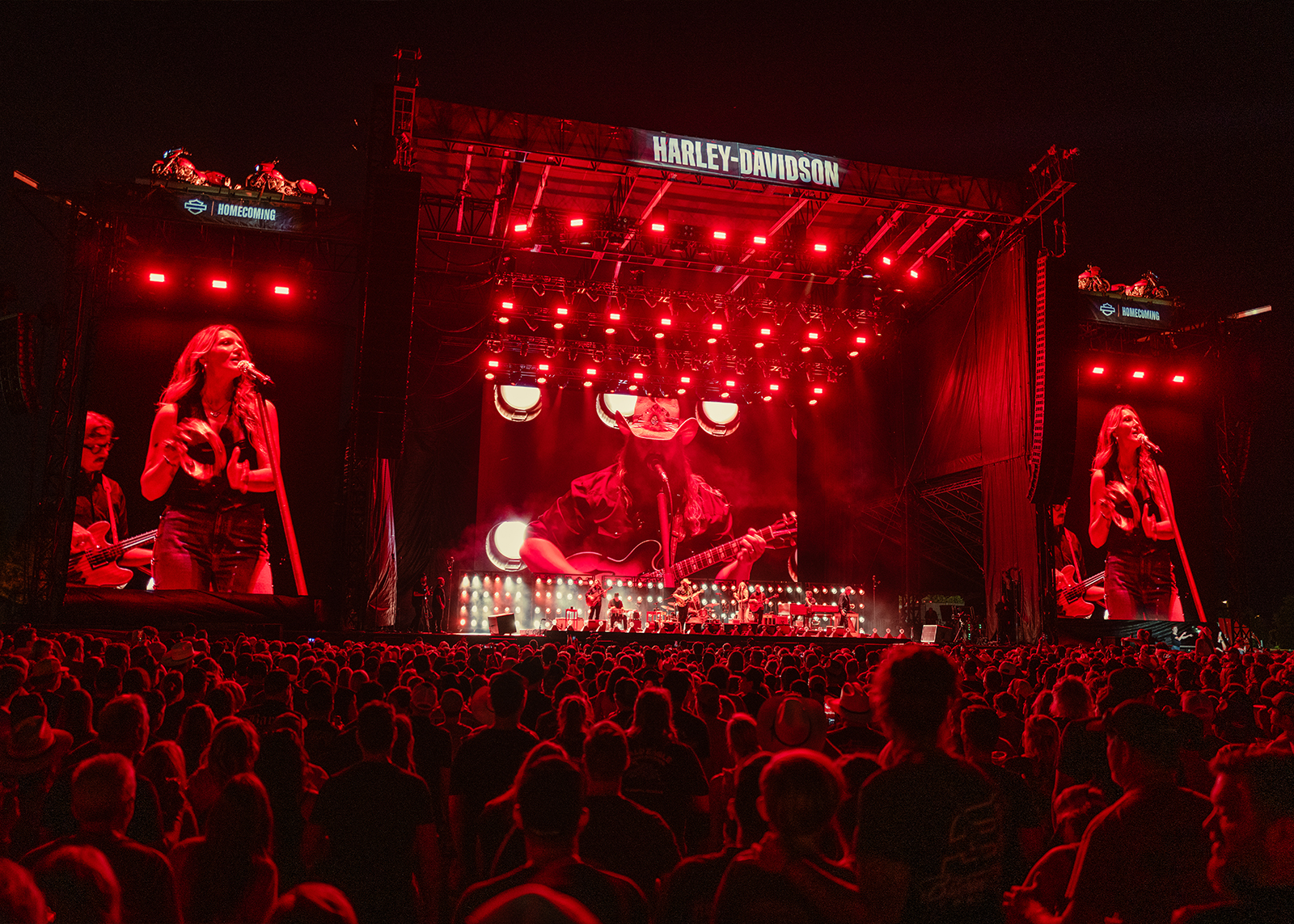 Headliner Chris Stapleton performs at Harley-Davidson Homecoming 2025