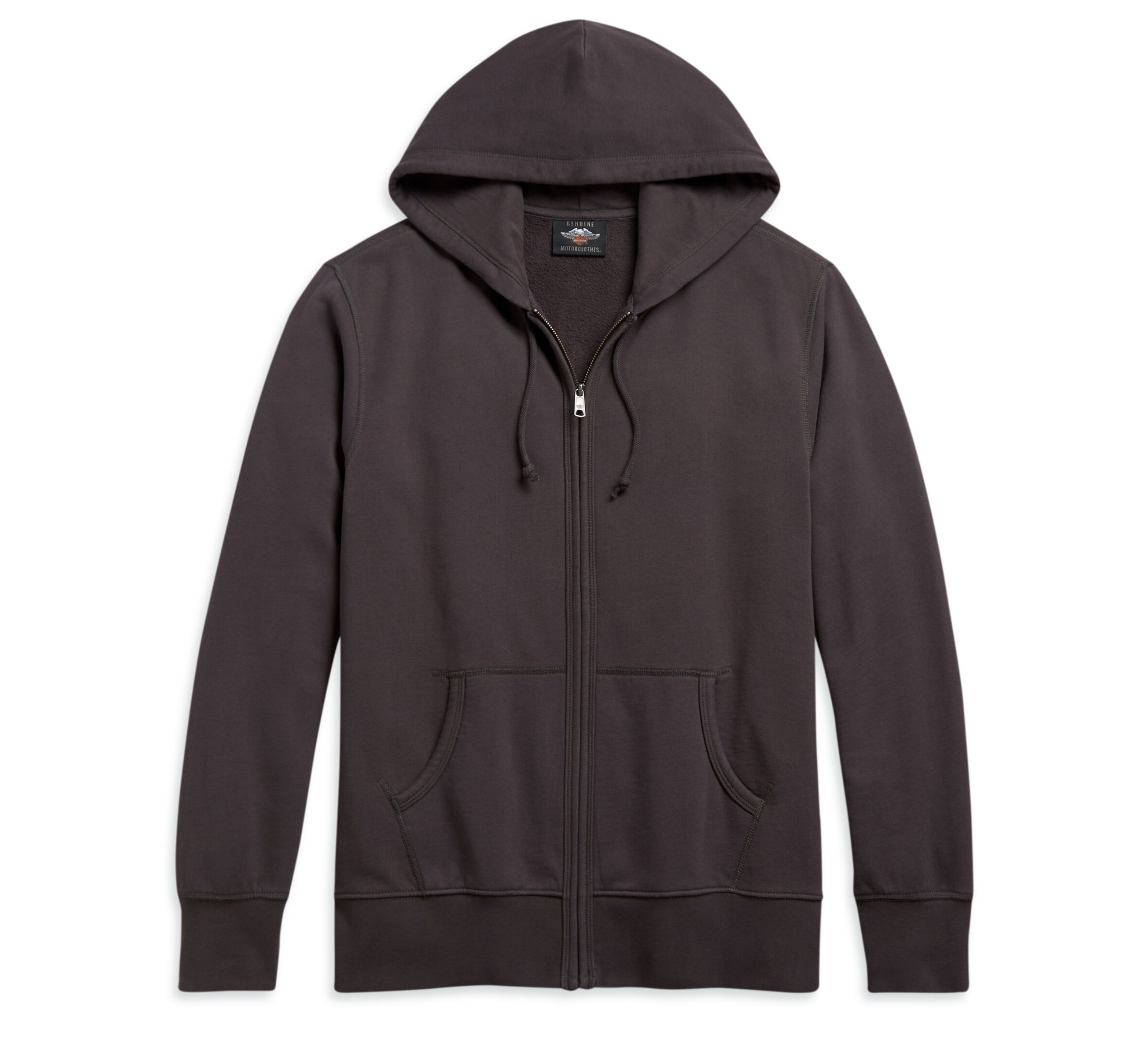 Men's Oak Leaf Logo Zip Hoodie - Slim Fit