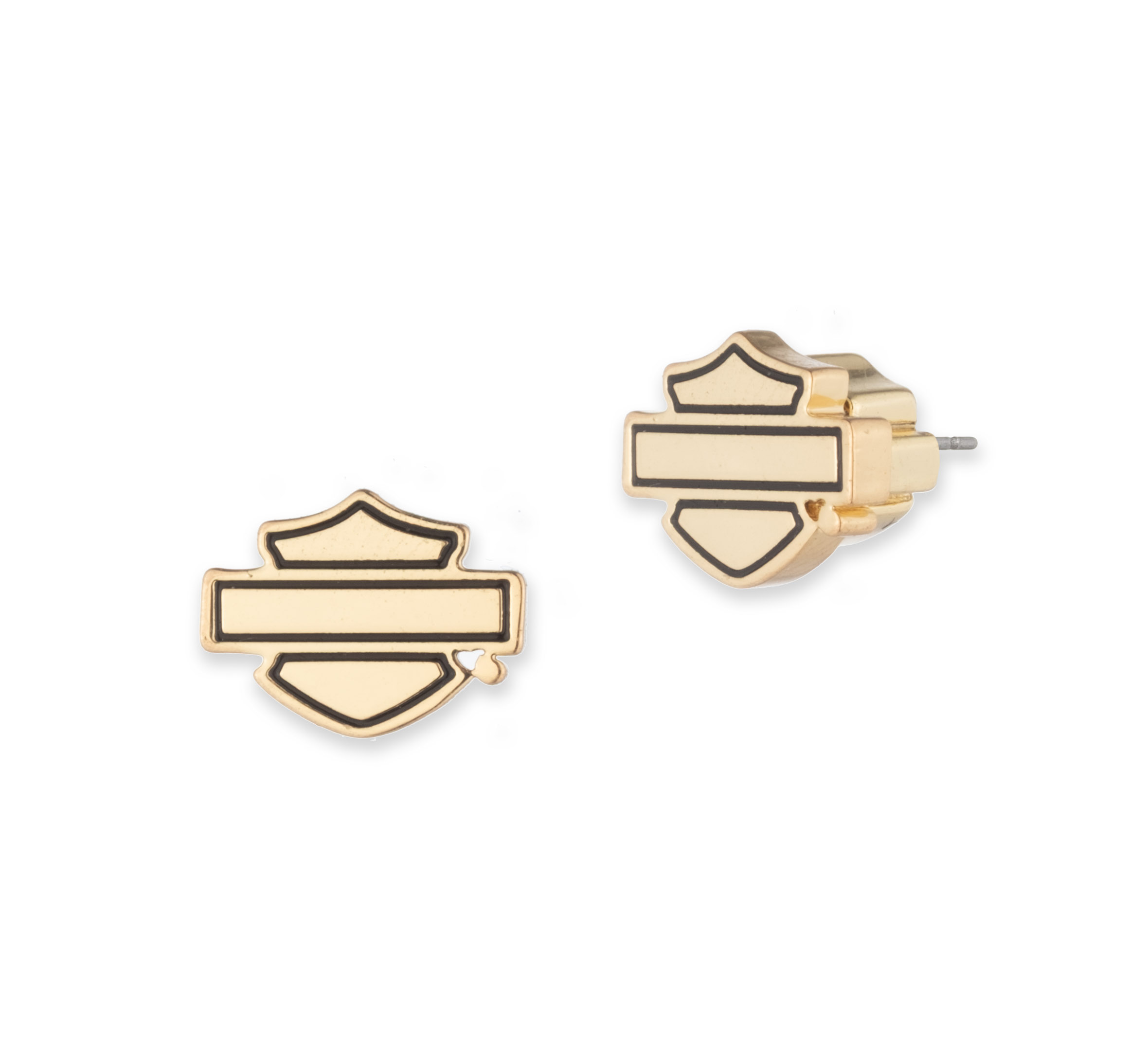 WOMEN'S 11MM Bar & Shield STUD EARRINGS | Harley-Davidson USA