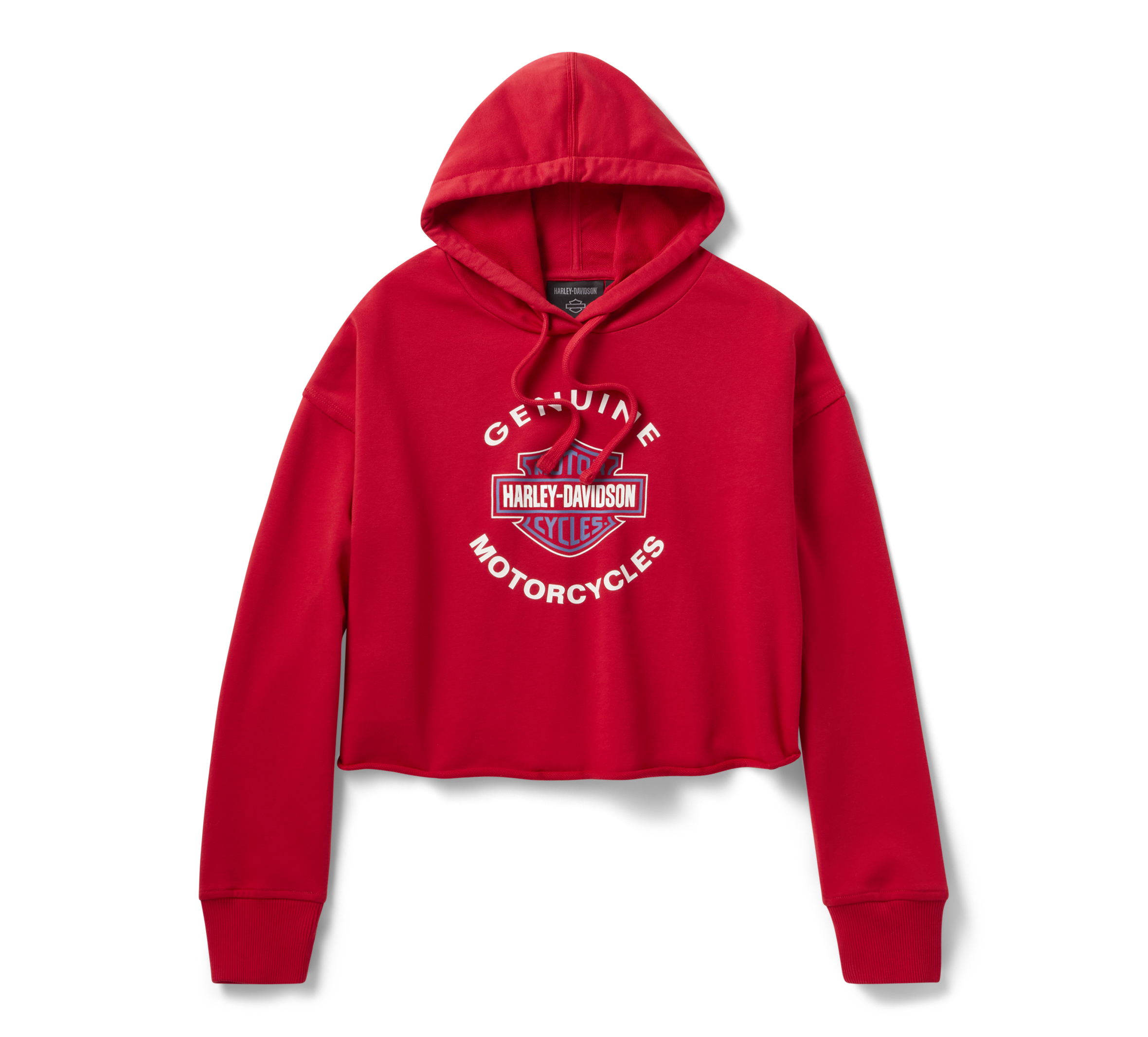 Women's H-D Essential Raw-Edge Hoodie