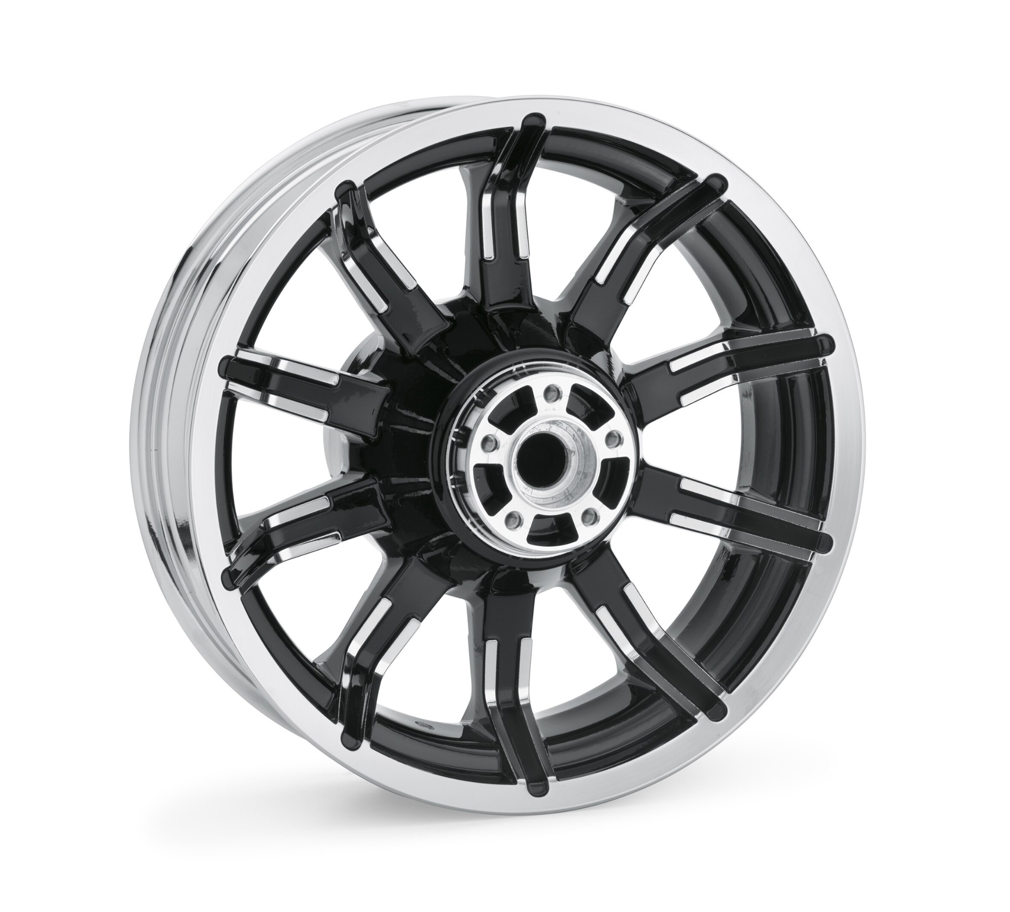 Impeller 16 in. Rear Wheel - Contrast Chrome