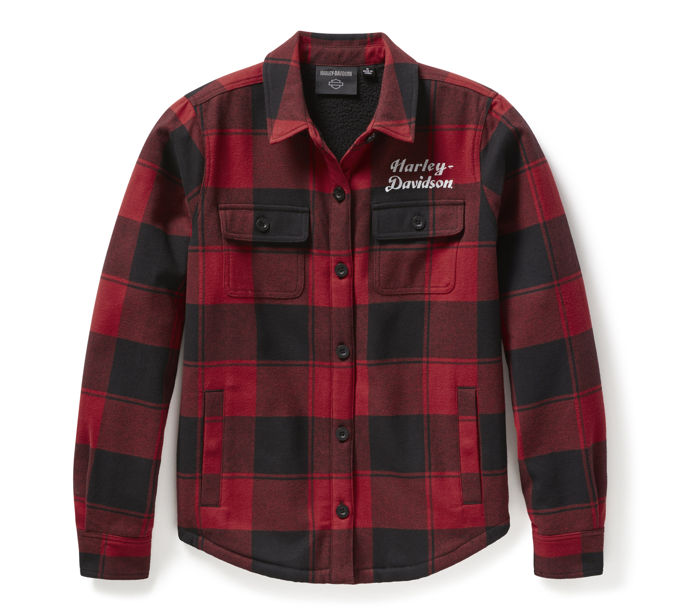 Women's H-D Buffalo Check Shirt Jacket | Harley-Davidson USA