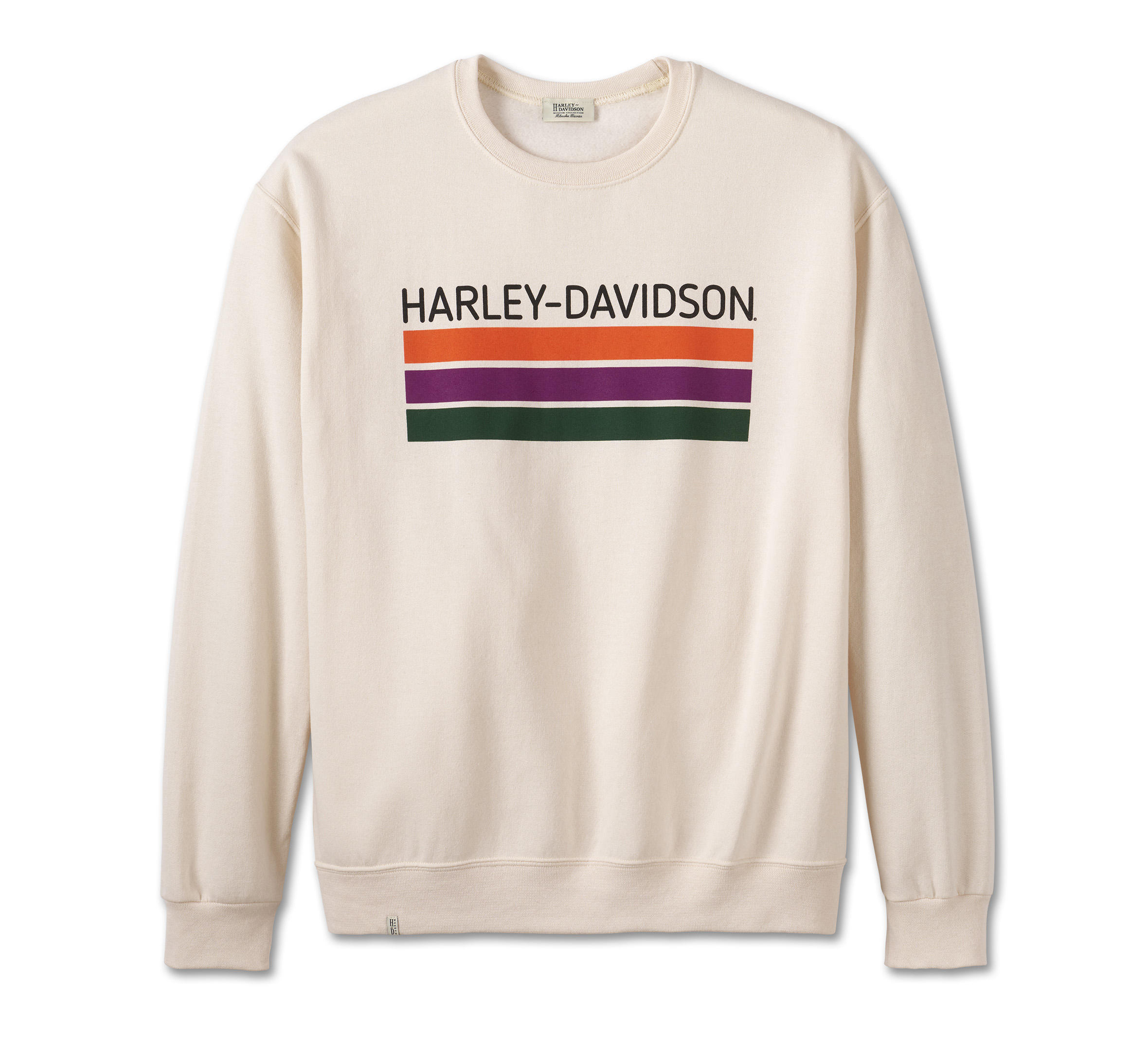 Women's H-D Stripe Midweight Crewneck