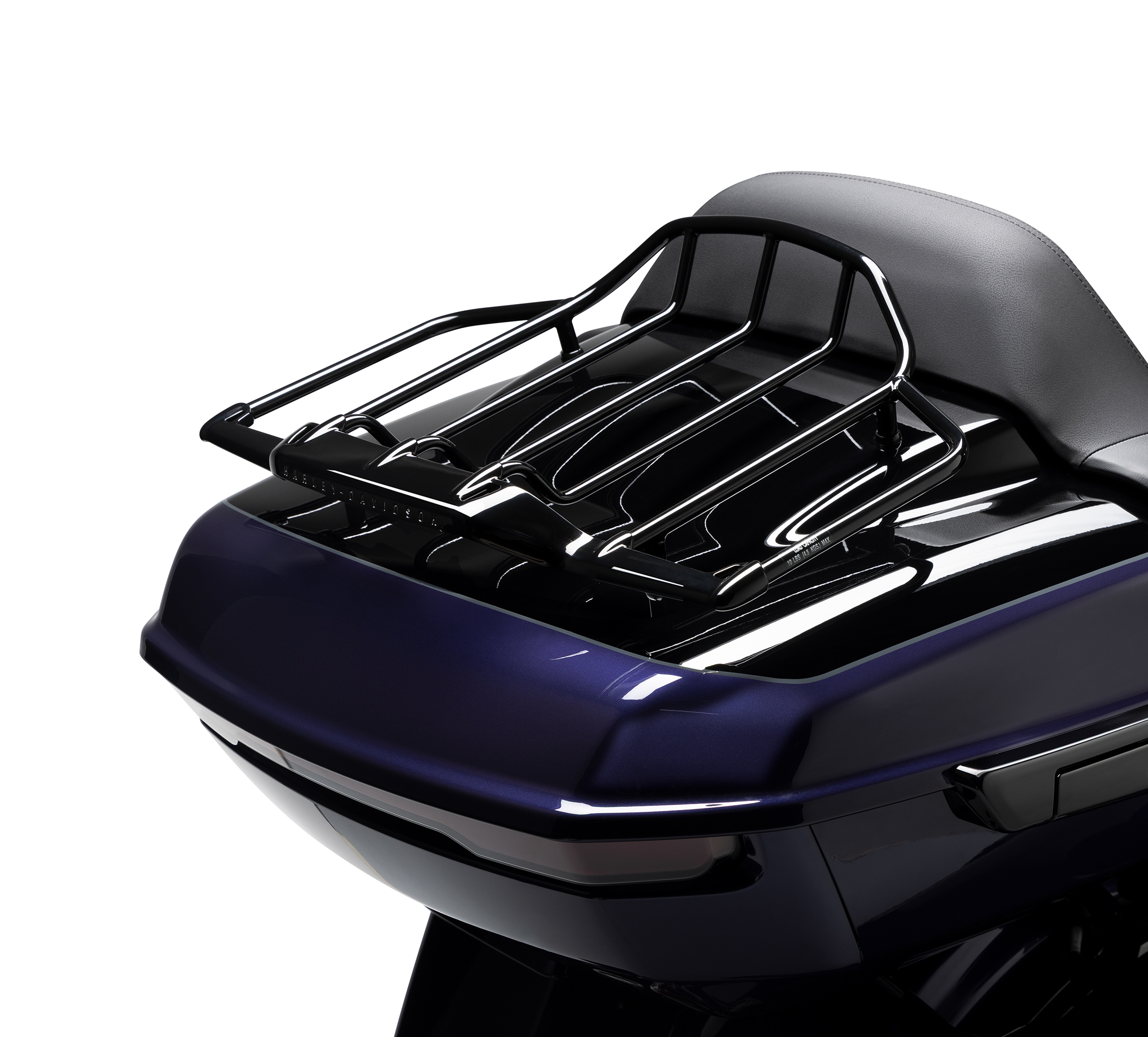 Airwing Grand Tour-Pak hoogglans zwart bagagerek