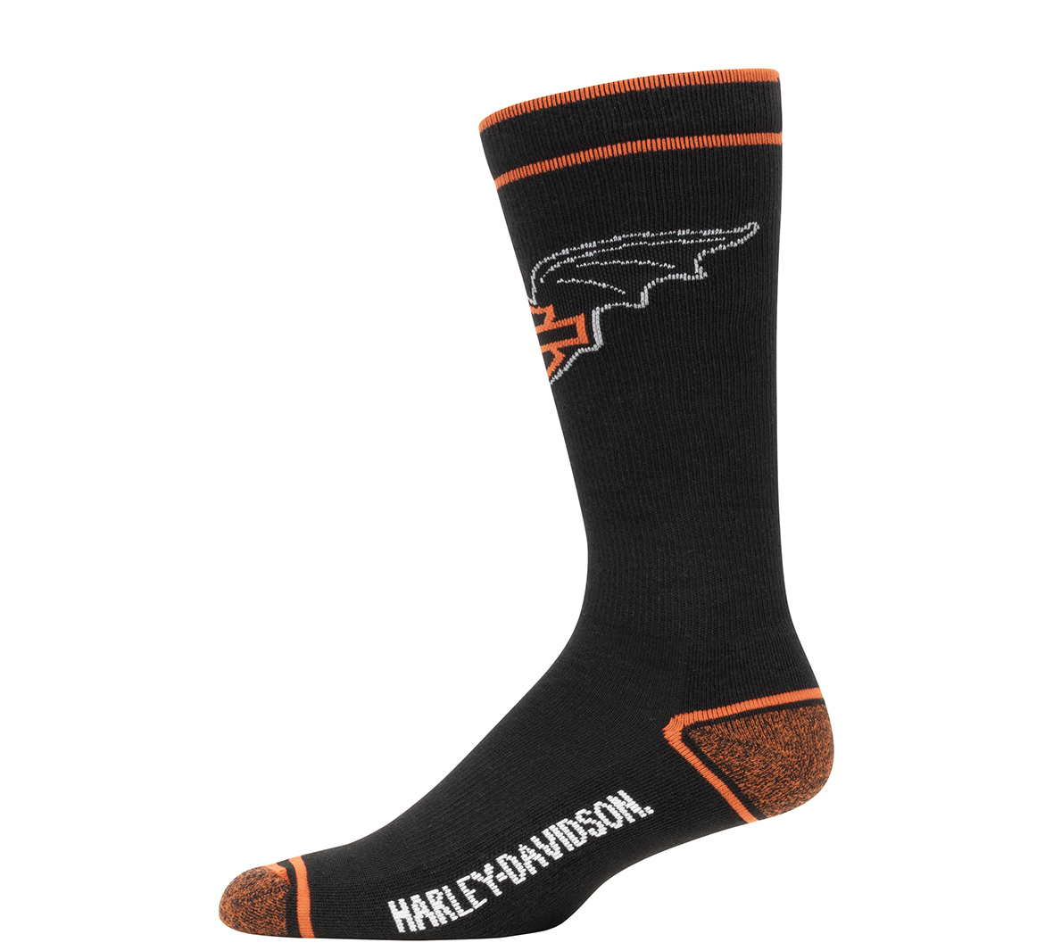 H-D Batwings Crew Sock