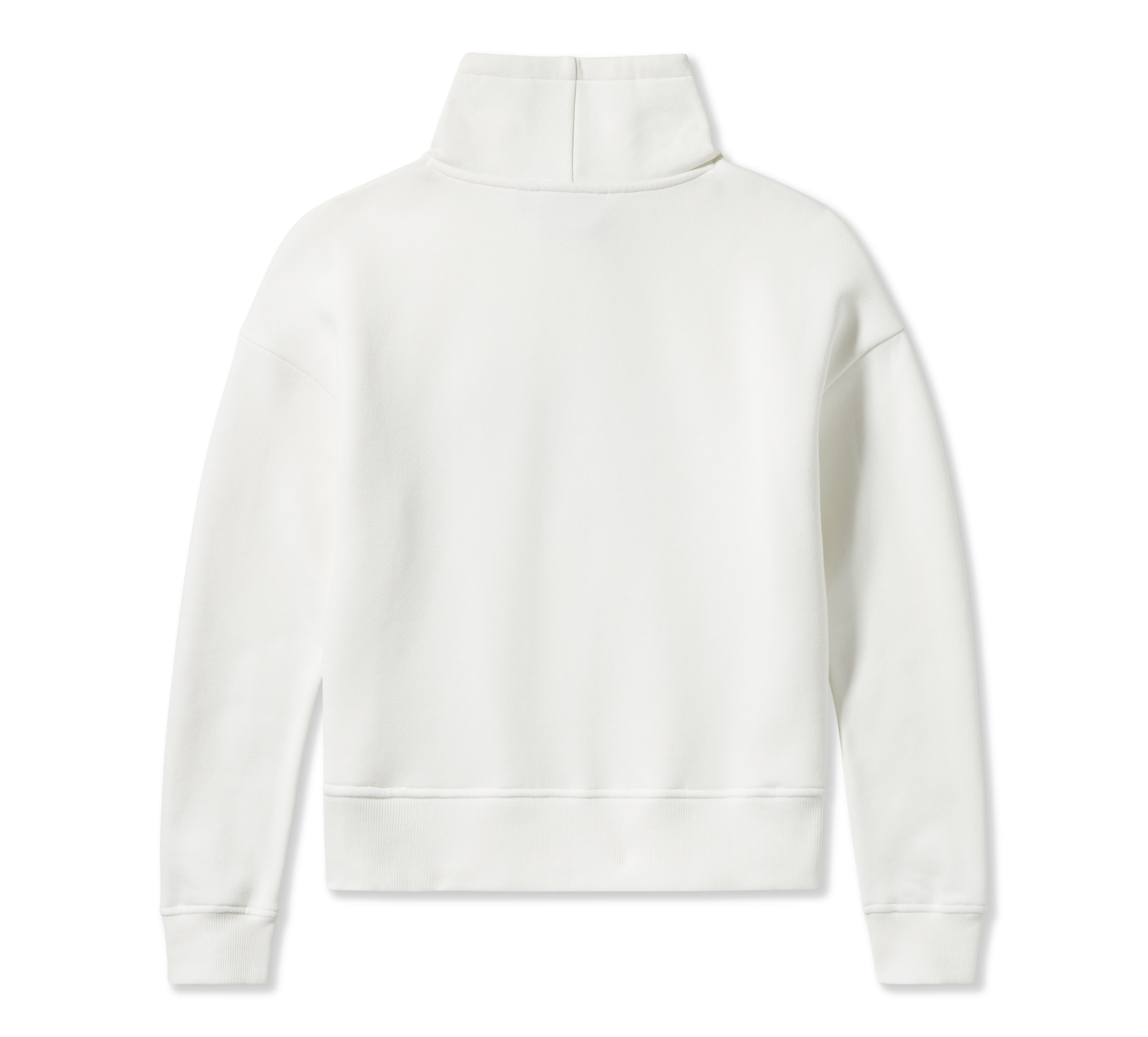 Women's Essential Bar & Shield Funnel Neck Pullover
