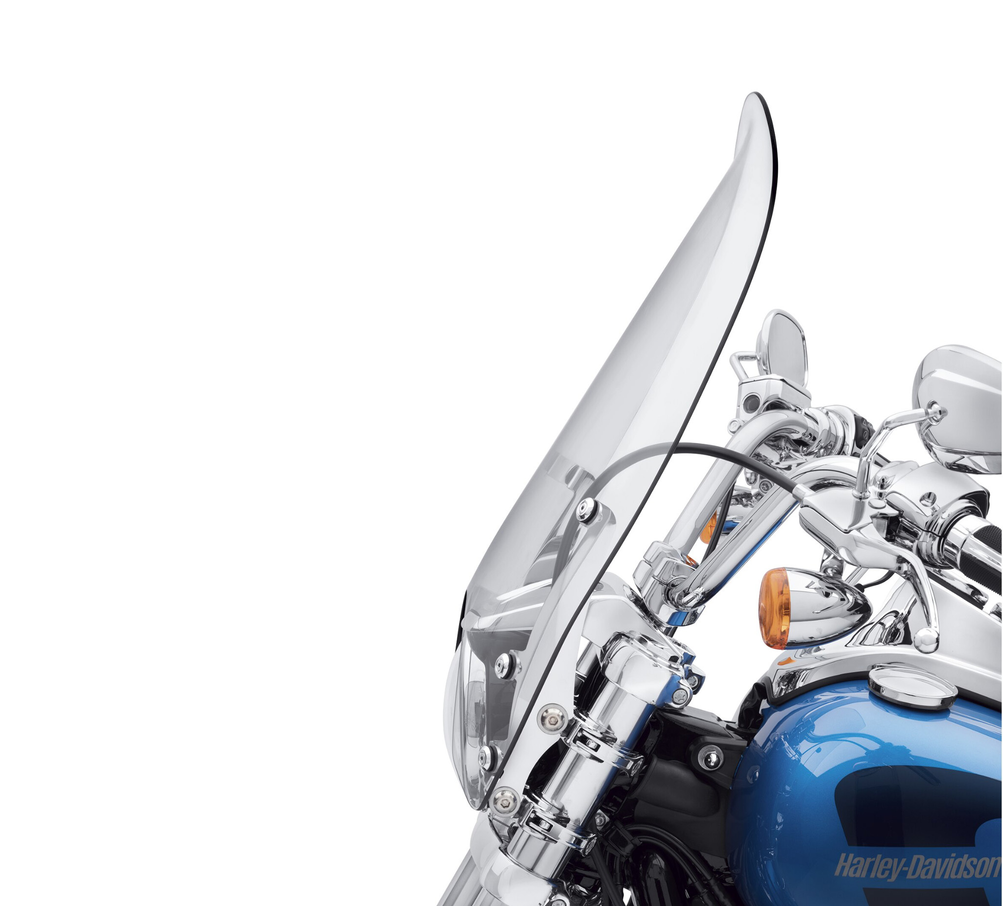 Wind Splitter Quick-Release 19 in. Super Sport Windshield