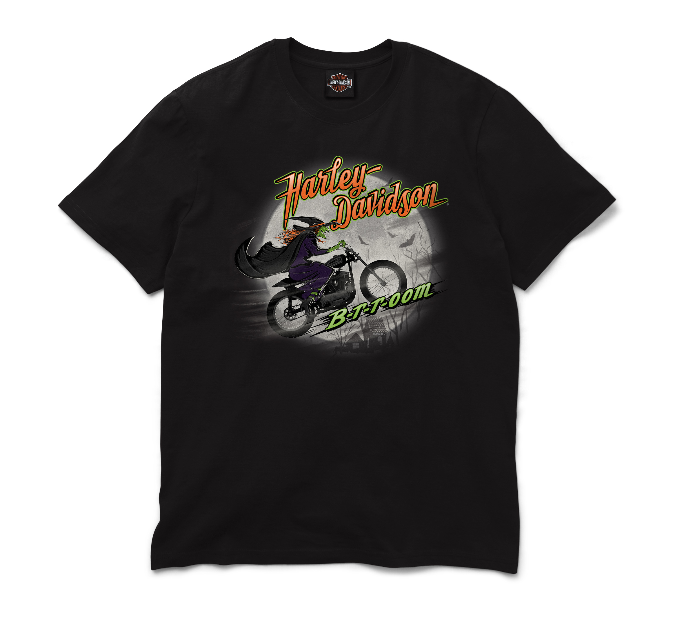 Men's H-D Brroom Short Sleeve Tee