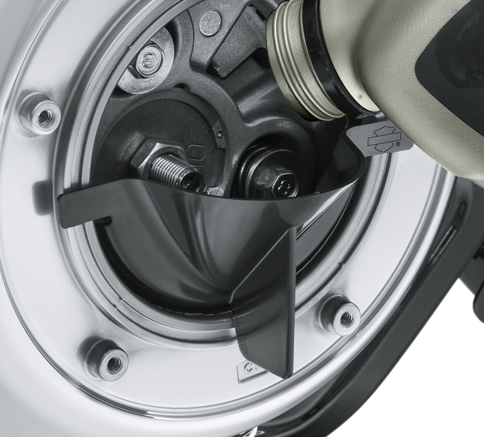 Primäröl-Fülltrichter