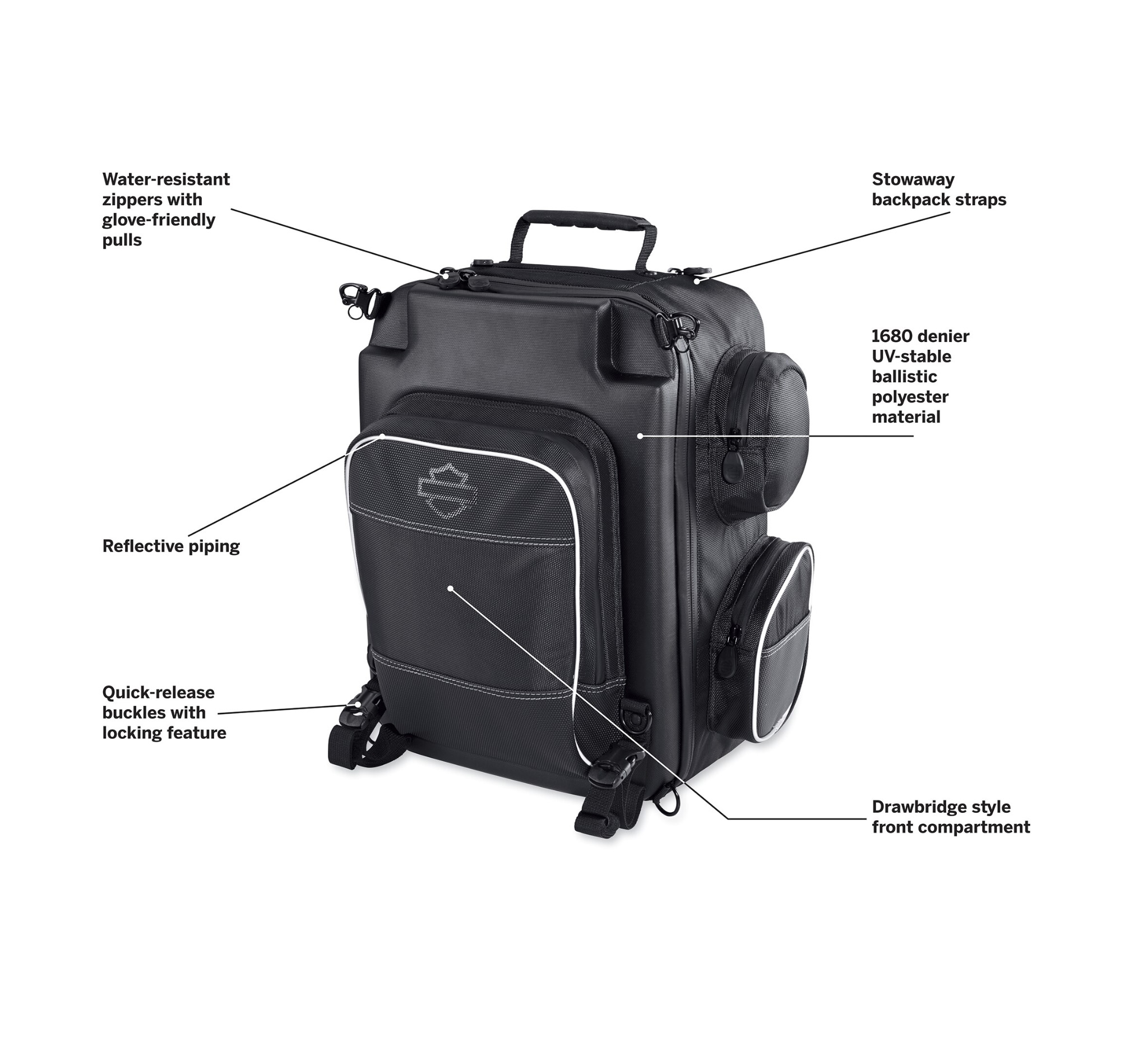 Onyx Premium Luggage Weekender Bag