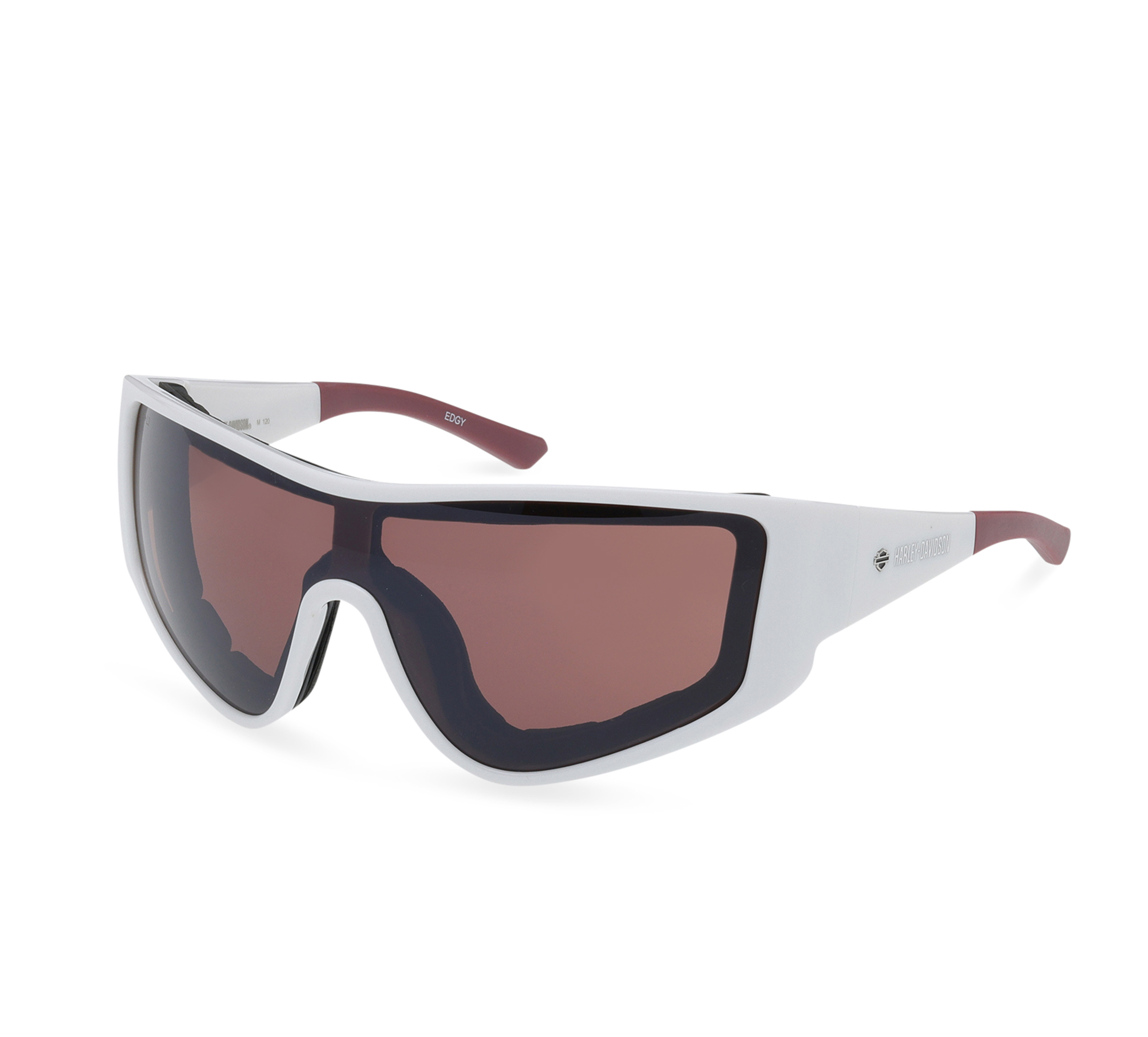 Edgy Shield Injected Motorcycle Riding Sunglasses