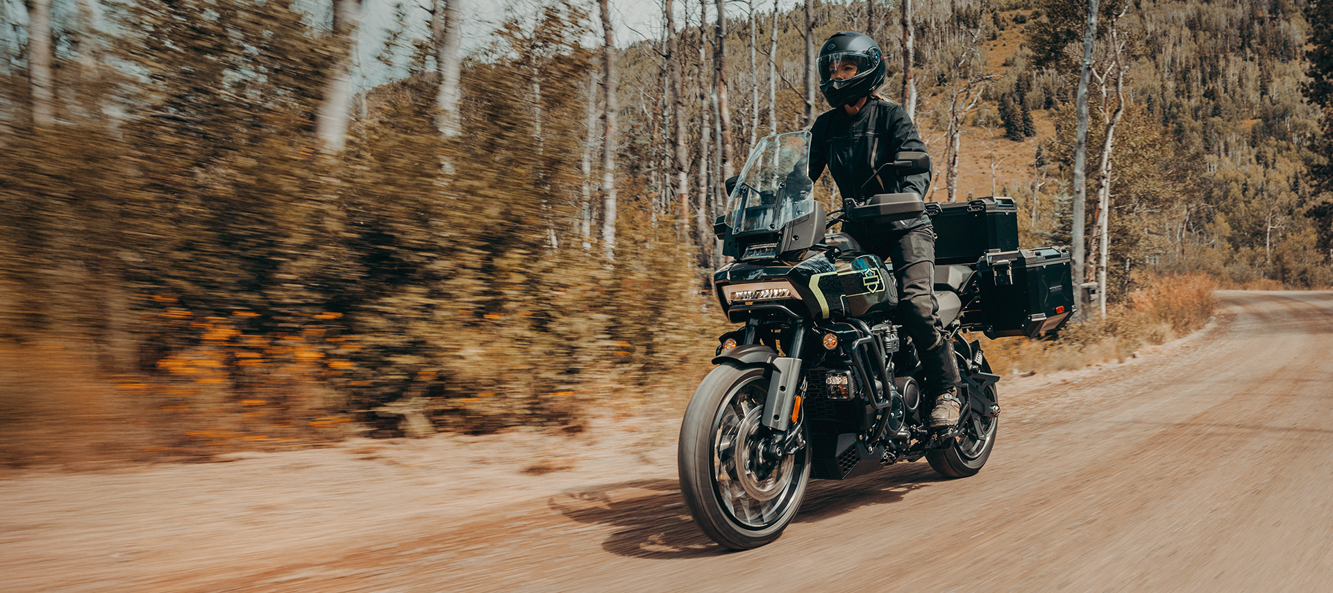 2026 Pan America 1250 Limited Riding Shot