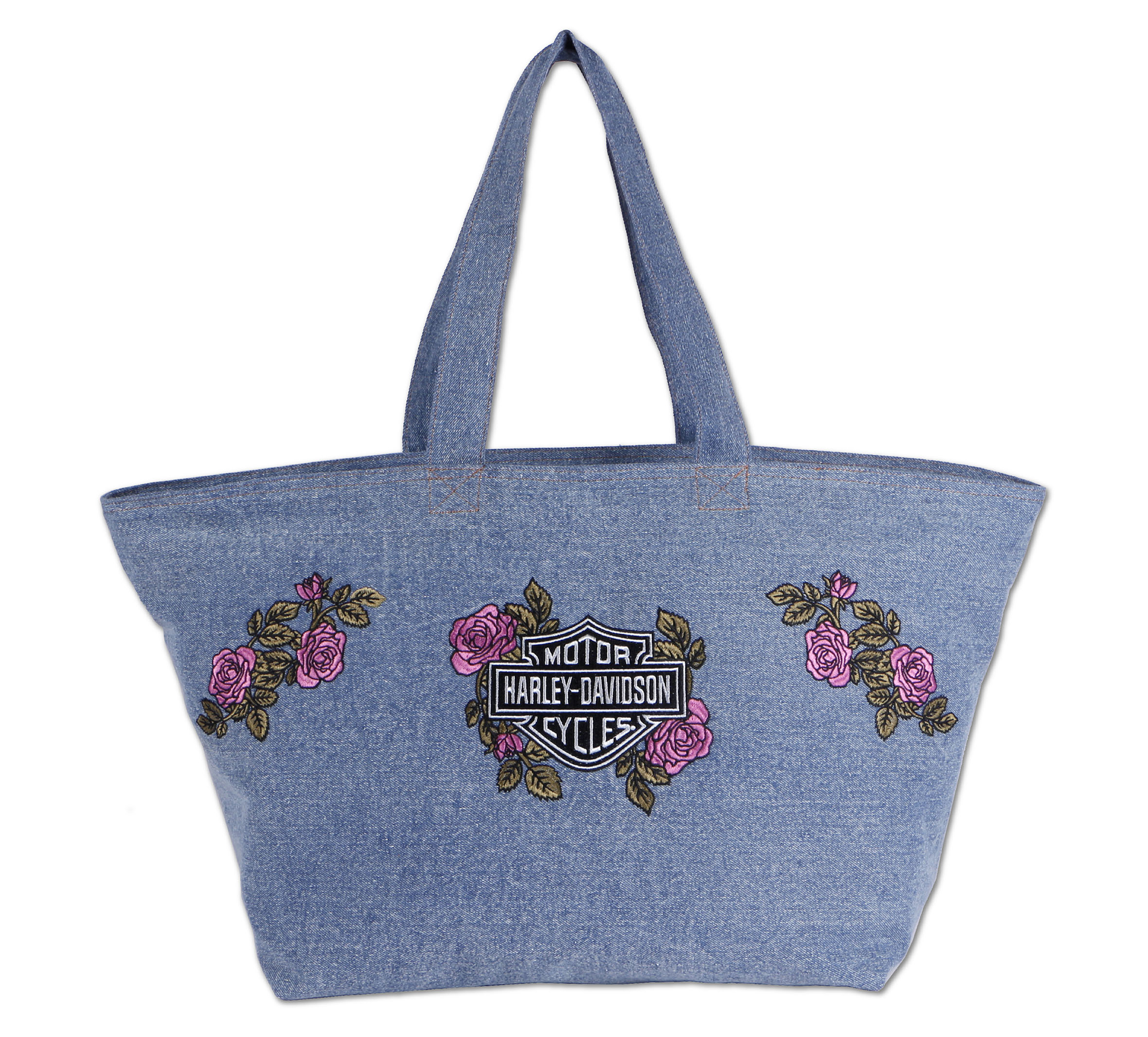 Overnight Denim Tote Bag