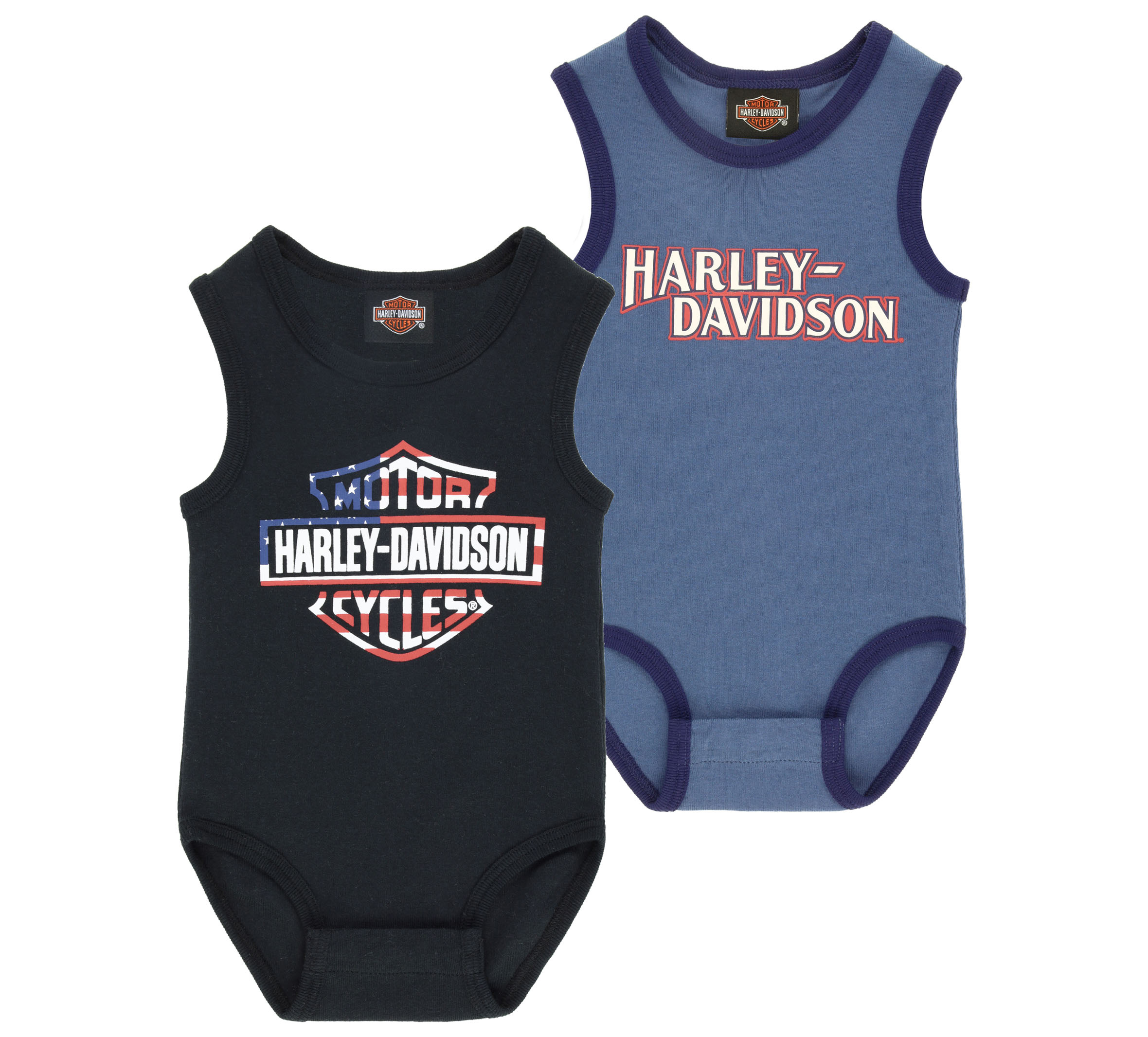 【US古着✨BABY L✨NORTH AMERICA TOUR✨2XL】 Infant Boys Americana Bodysuit 2 Pack | Harley-Davidson USA