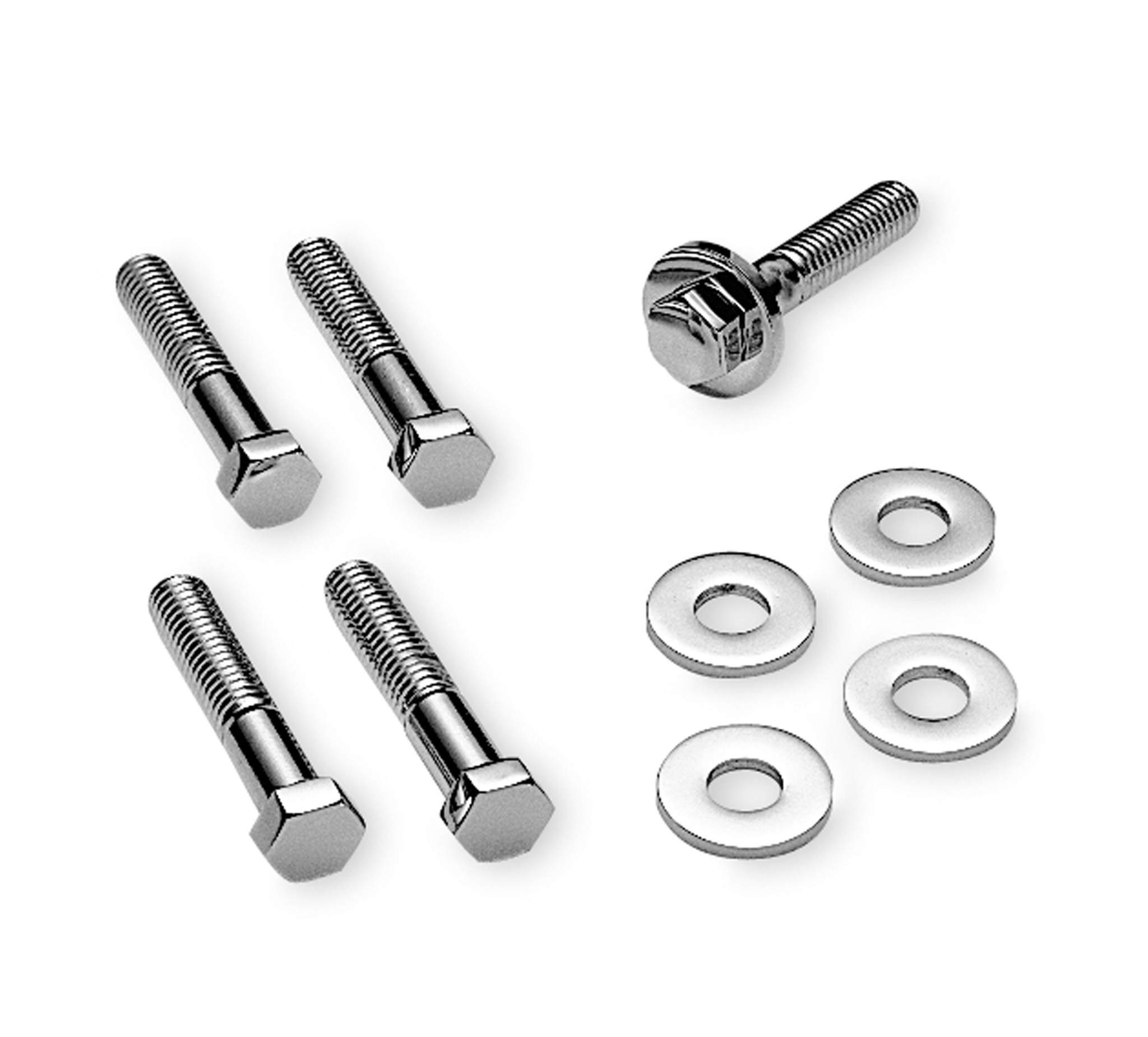 Chrome Hex Head Sprocket Hardware