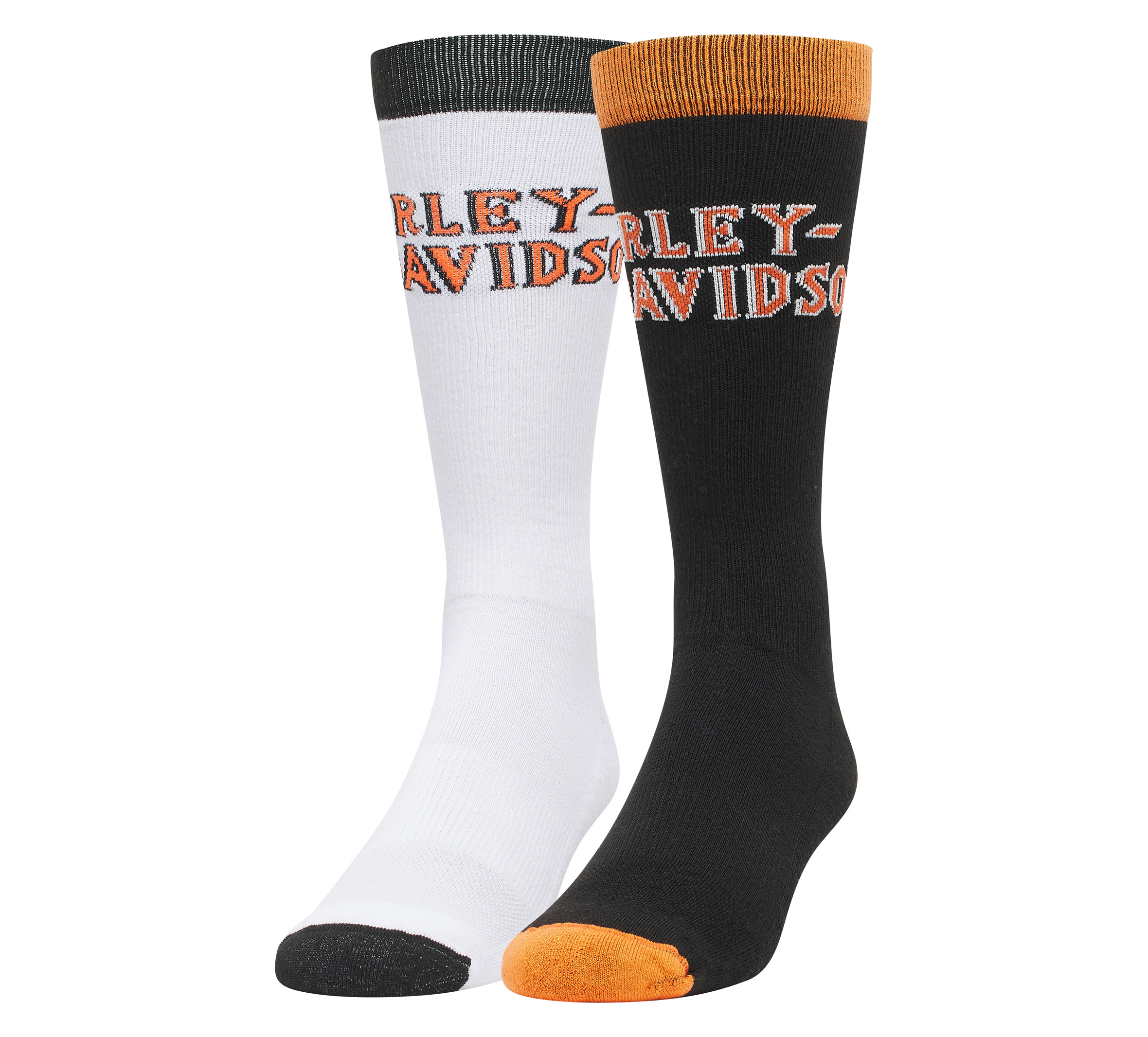 H-D 2 Pack Mid Calf Socks