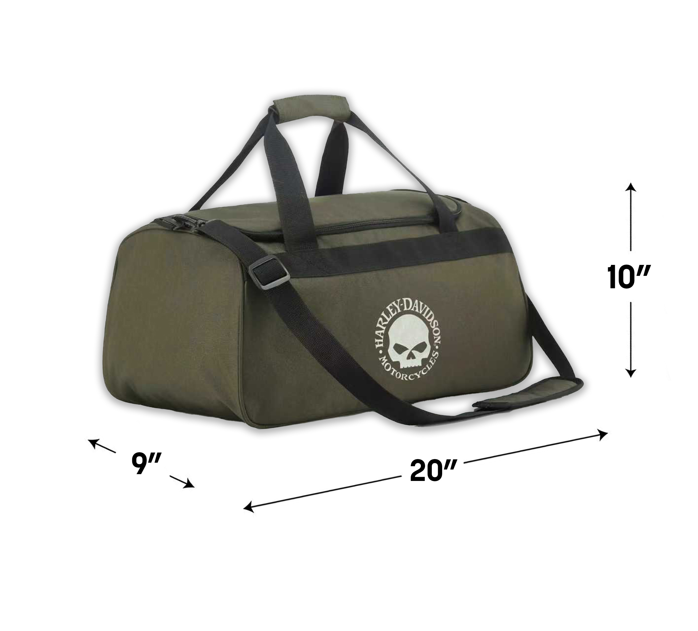 Willie G Skull Duffel