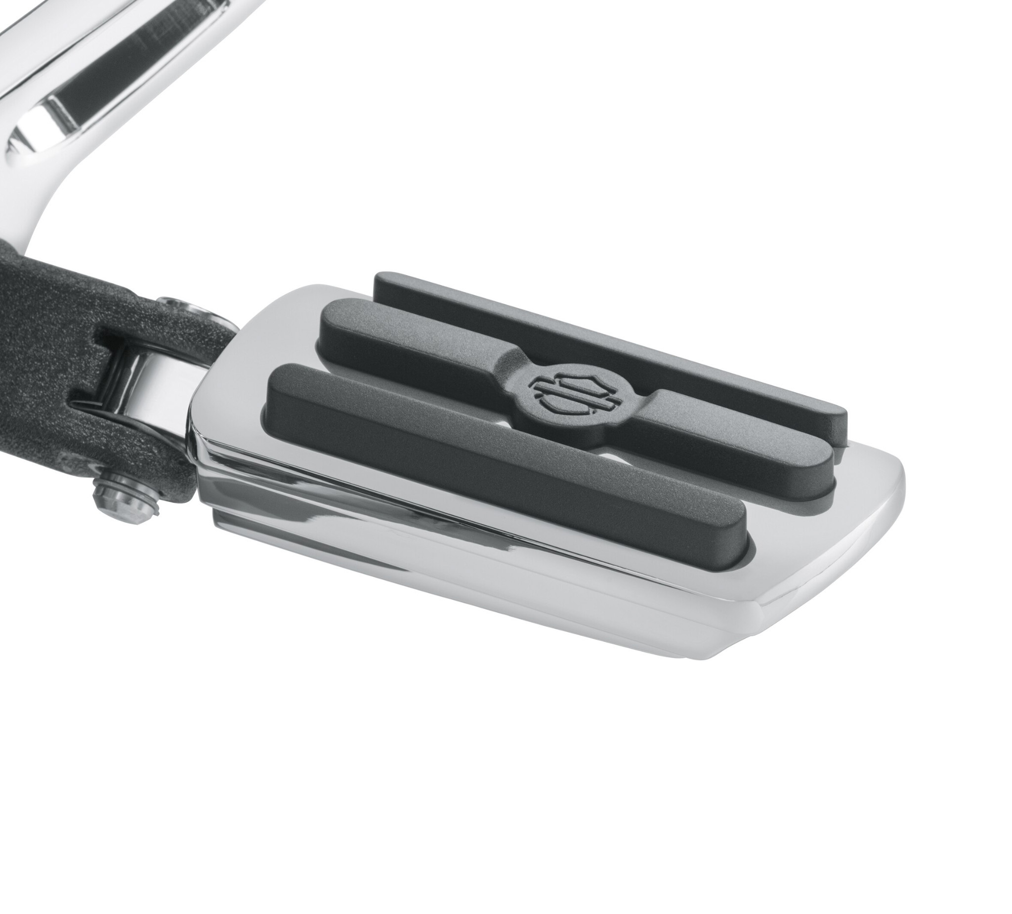 Chrome and Rubber Custom Footpegs